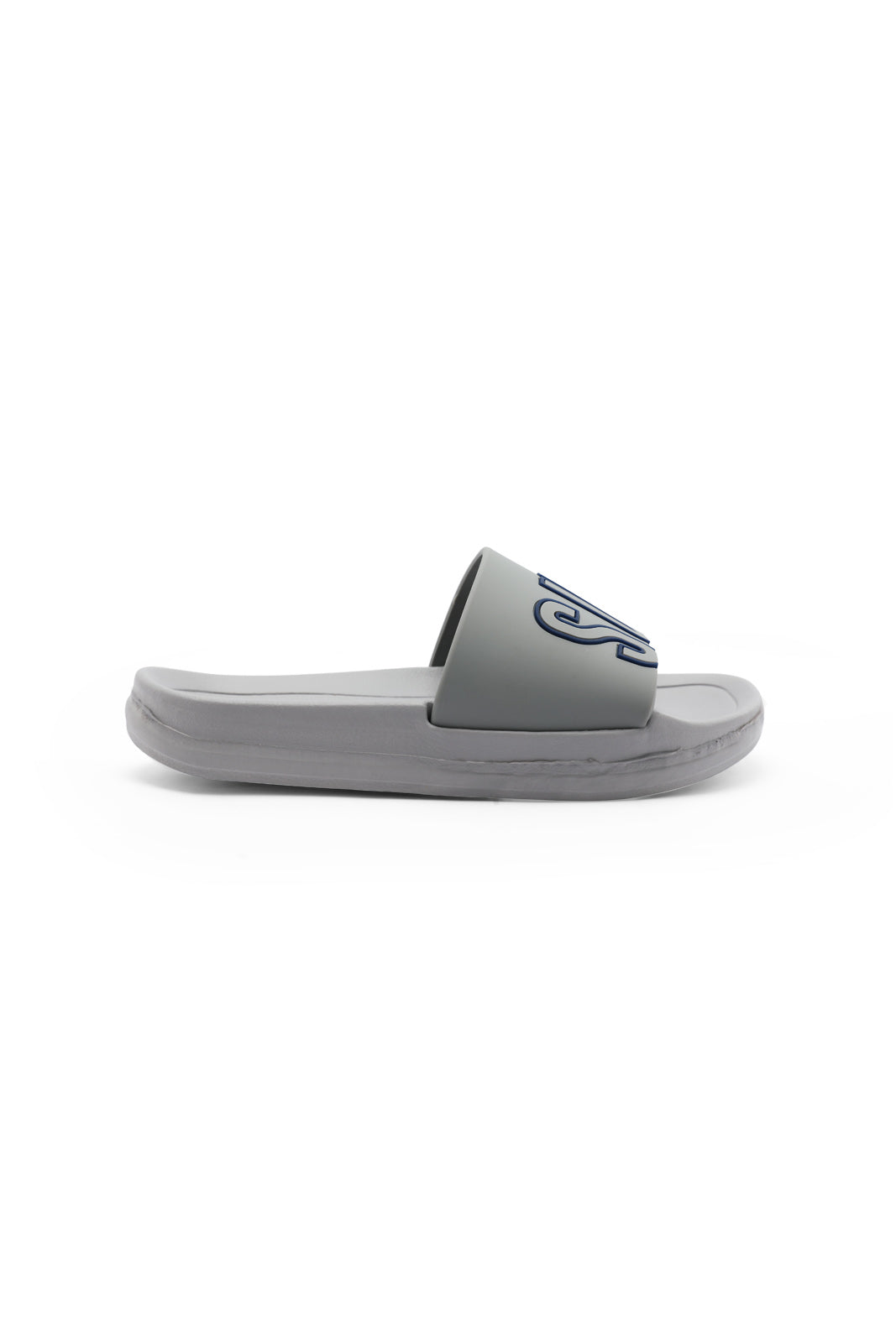 Redtag-Mid-Grey-Embossed-Slide-BOY-Flip-Flops,-Category:Flip-Flops,-Colour:Grey,-Deals:New-In,-Dept:Boys,-Filter:Boys-Footwear-(3-to-5-Yrs),-New-In-BOY-FOO,-Non-Sale,-Section:Boys-(0-to-14Yrs),-W22B-Boys-