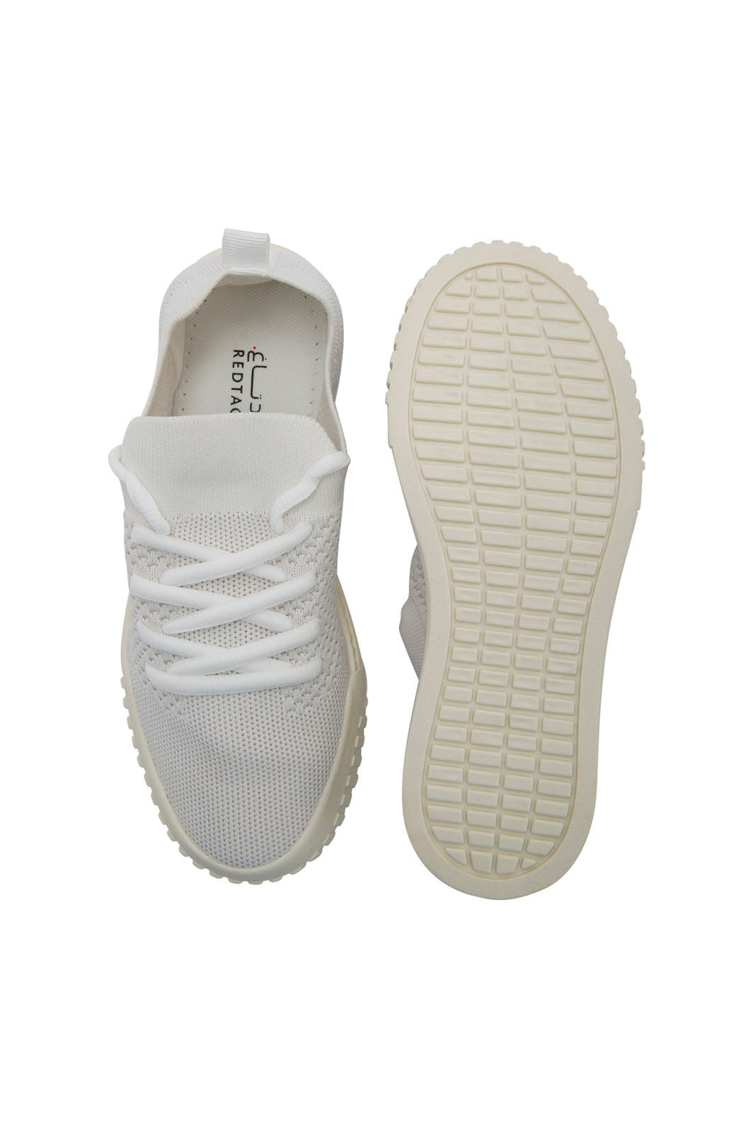 Redtag-Beige-Lace-Up-Sneaker-Category:Trainers,-Colour:Beige,-Deals:New-In,-Dept:Girls,-Filter:Girls-Footwear-(5-to-14-Yrs),-GSR-Trainers,-New-In-GSR-FOO,-Non-Sale,-Section:Girls-(0-to-14Yrs),-W22B-Senior-Girls-5 to 14 Years