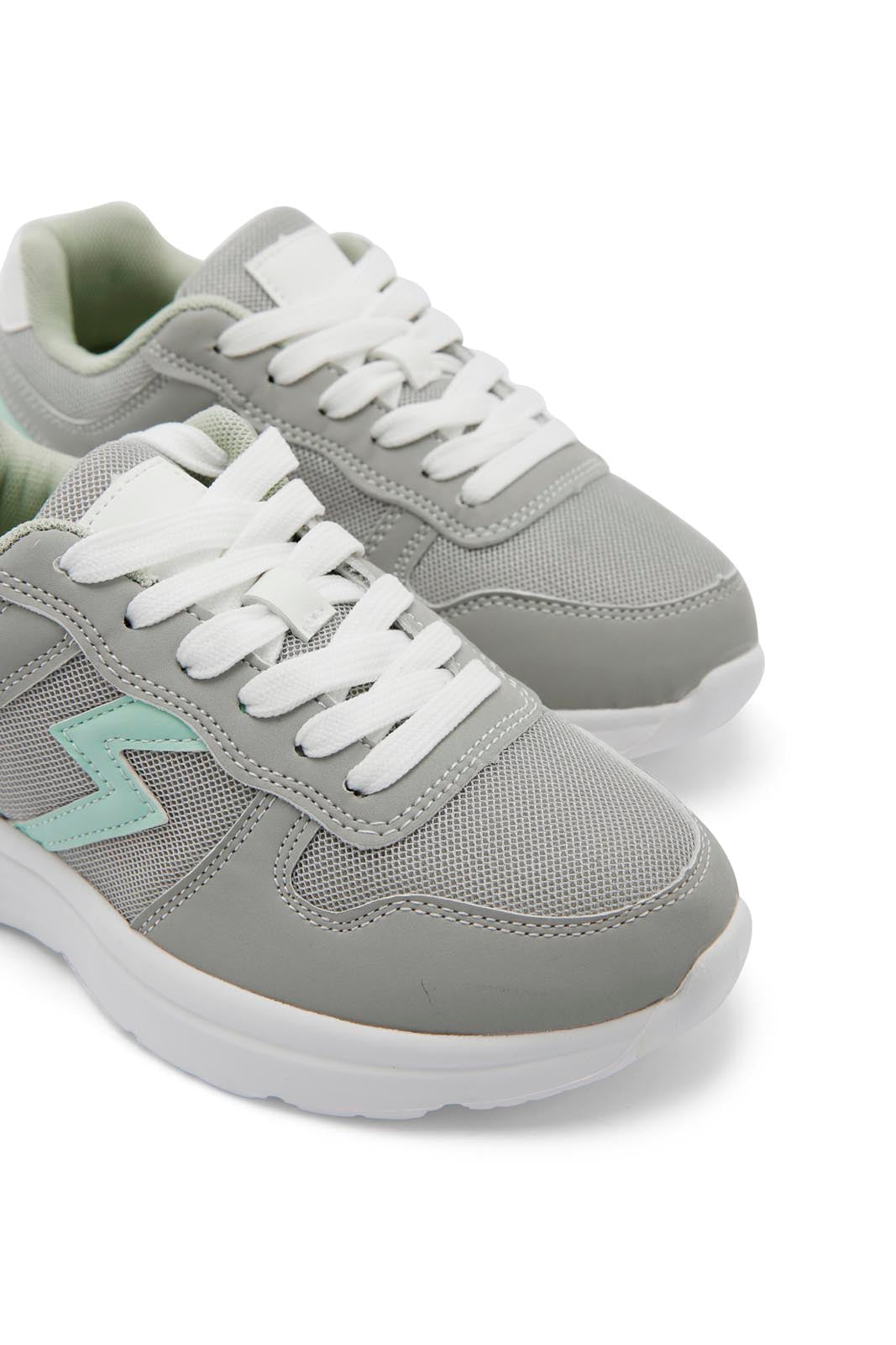 Redtag-Grey-Lace-Up-Trainer-Category:Trainers,-Colour:Grey,-Deals:New-In,-Dept:Girls,-Filter:Girls-Footwear-(5-to-14-Yrs),-GSR-Trainers,-New-In-GSR-FOO,-Non-Sale,-Section:Girls-(0-to-14Yrs),-W22B-Senior-Girls-5 to 14 Years