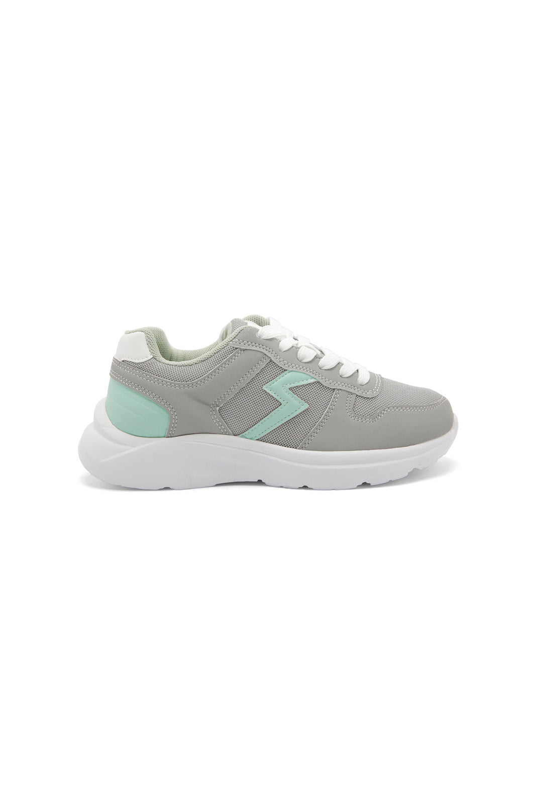Redtag-Grey-Lace-Up-Trainer-Category:Trainers,-Colour:Grey,-Deals:New-In,-Dept:Girls,-Filter:Girls-Footwear-(5-to-14-Yrs),-GSR-Trainers,-New-In-GSR-FOO,-Non-Sale,-Section:Girls-(0-to-14Yrs),-W22B-Senior-Girls-5 to 14 Years