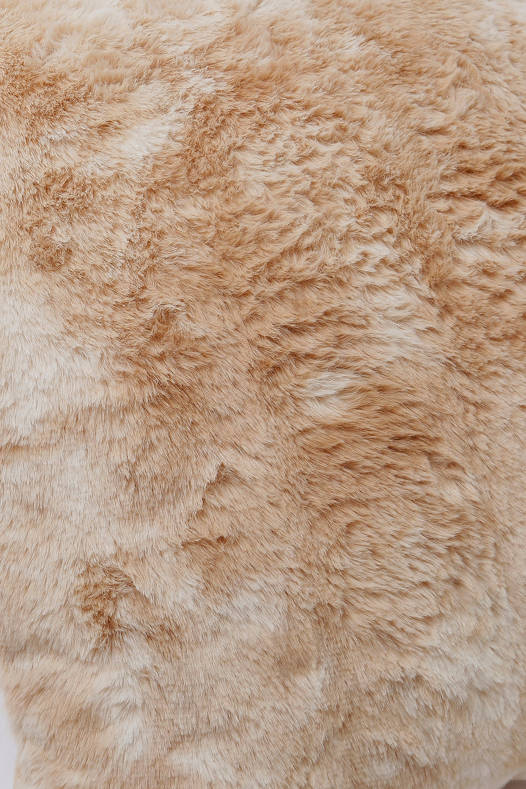 Redtag-Brown-Textured-Fur-Cushion-Category:Cushions,-Colour:Brown,-Deals:New-In,-Dept:Home,-Filter:Home-Bedroom,-HMW-BED-Cushions,-New-In-HMW-BED,-Non-Sale,-S23A,-Section:Homewares-Home-Bedroom-