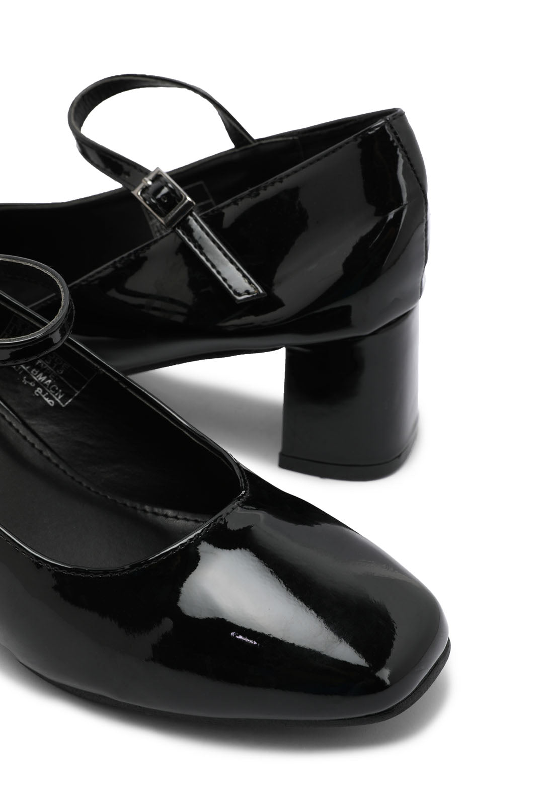 Redtag-Black-Patent-Mary-Jane-Category:Formal-Shoes,-Colour:Black,-Deals:New-In,-Dept:Ladieswear,-Filter:Women's-Footwear,-New-In-Women-FOO,-Non-Sale,-Section:Women,-W22B,-Women-Formal-Shoes-Women's-