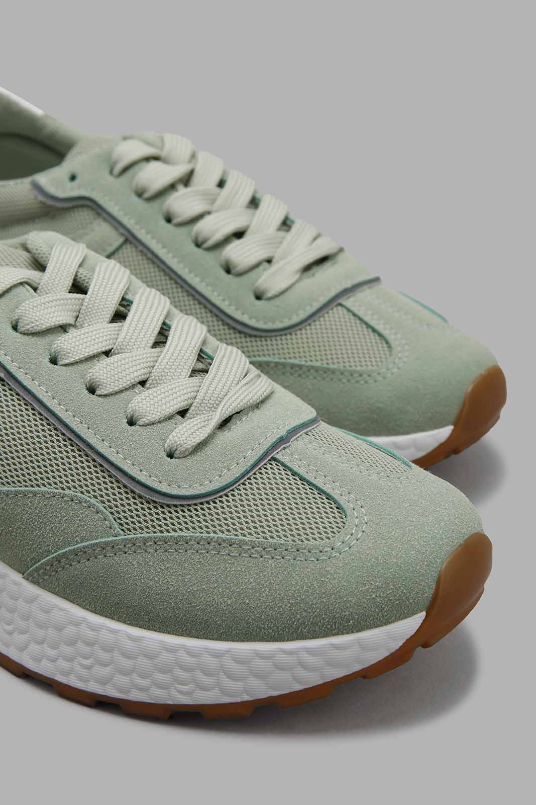 Redtag-Green-Jogger-Sneaker-Category:Trainers,-Colour:Green,-Deals:New-In,-Filter:Women's-Footwear,-New-In-Women-FOO,-Non-Sale,-Section:Women,-W22B,-Women-Trainers-Women's-