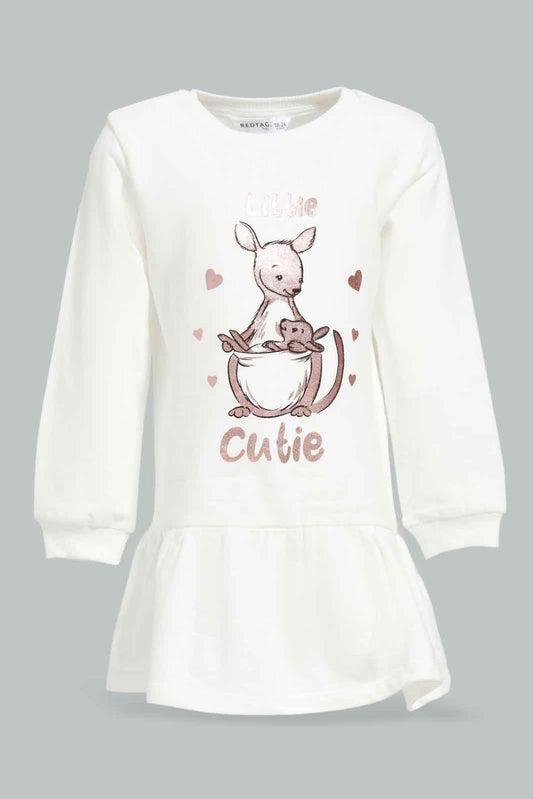 Redtag-Beige-Placement-Print-Dress-Category:Dresses,-Colour:Beige,-Deals:New-In,-Filter:Infant-Girls-(3-to-24-Mths),-ING-Dresses,-New-In-ING-APL,-Non-Sale,-Section:Girls-(0-to-14Yrs),-VLM,-W22B-Infant-Girls-3 to 24 Months