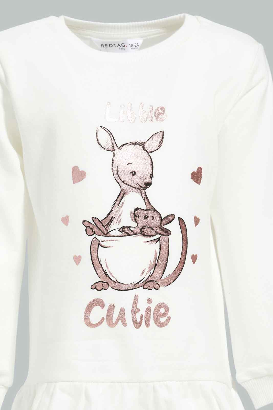 Redtag-Beige-Placement-Print-Dress-Category:Dresses,-Colour:Beige,-Deals:New-In,-Filter:Infant-Girls-(3-to-24-Mths),-ING-Dresses,-New-In-ING-APL,-Non-Sale,-Section:Girls-(0-to-14Yrs),-VLM,-W22B-Infant-Girls-3 to 24 Months