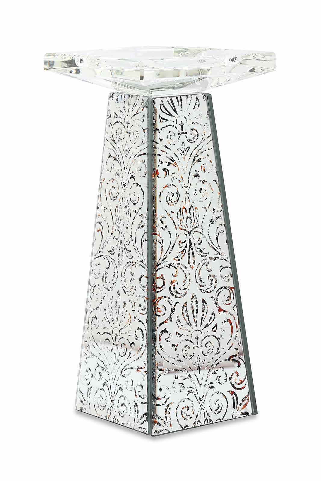 Redtag-Assorted-Damask-Pattern-Candle-Holder-Category:Candles-&-Fragrances,-Colour:Assorted,-Deals:New-In,-Dept:Home,-Filter:Home-Decor,-HMW-HOM-Decorative-Accessories,-New-In-HMW-HOM,-Non-Sale,-Section:Homewares,-W22B-Home-Decor-
