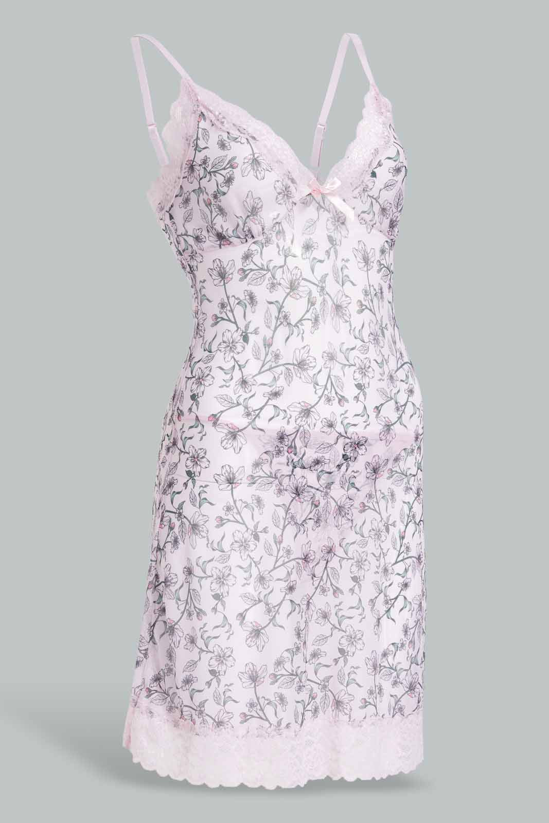 Redtag-Assorted-Printed-Mesh-babydolls-Category:Babydolls,-Colour:Assorted,-Deals:New-In,-Dept:Ladieswear,-Filter:Women's-Clothing,-New-In-Women-APL,-Non-Sale,-Section:Women,-W22A,-Women-Babydolls--