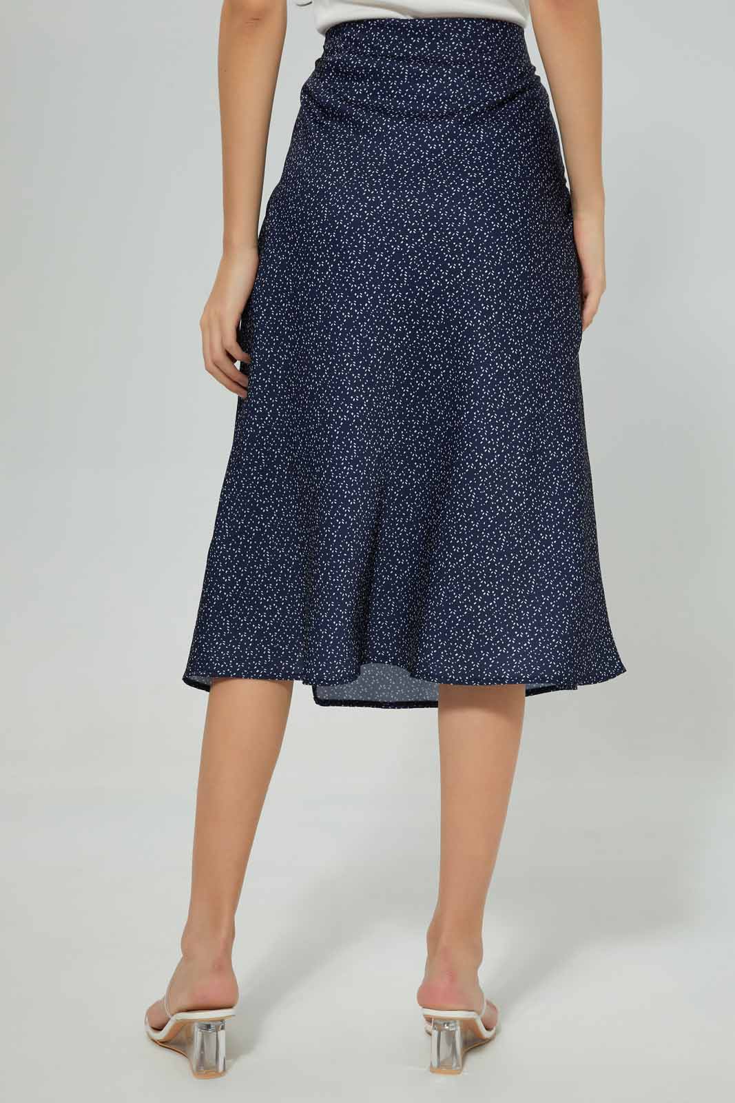 Redtag-Printed-Satin-Skirt-Category:Skirts,-Colour:Assorted,-Deals:New-In,-Dept:Ladieswear,-Filter:Women's-Clothing,-New-In-Women-APL,-Non-Sale,-Section:Women,-W22A,-Women-Skirts-Women's-