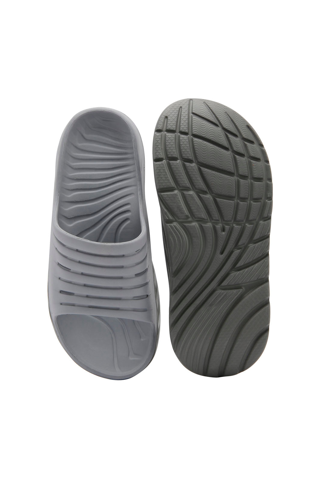 Redtag-Mid-Grey-Moulded-Platform-Slide-Category:Flip-Flops,-Colour:Grey,-Deals:New-In,-Dept:Menswear,-Filter:Men's-Footwear,-Men-Flip-Flops,-New-In-Men-FOO,-Non-Sale,-Section:Men,-W22B-Men's-