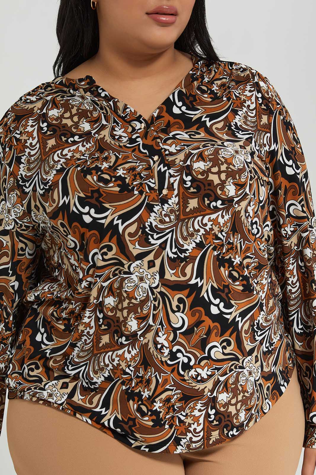 Redtag-All-Over-Printed-Top-Category:Tops,-Colour:Assorted,-Deals:New-In,-Filter:Plus-Size,-LDP-Tops,-New-In-LDP-APL,-Non-Sale,-Section:Women,-W22B-Women's-