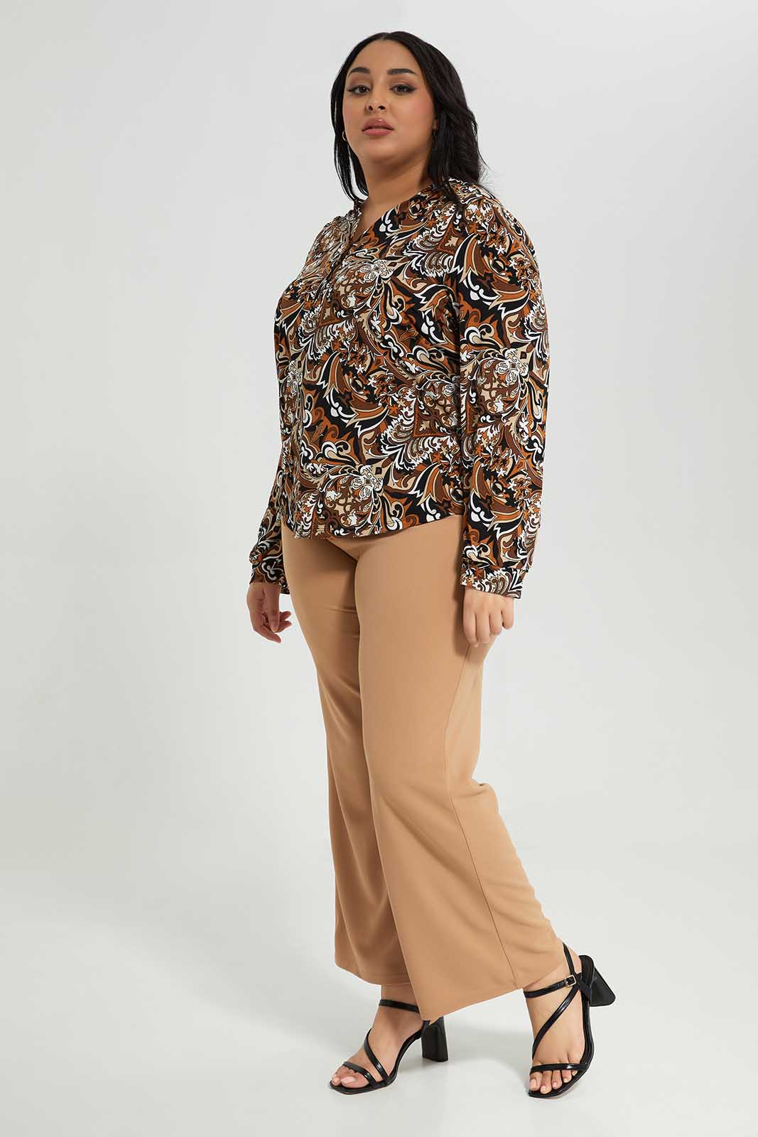 Redtag-All-Over-Printed-Top-Category:Tops,-Colour:Assorted,-Deals:New-In,-Filter:Plus-Size,-LDP-Tops,-New-In-LDP-APL,-Non-Sale,-Section:Women,-W22B-Women's-