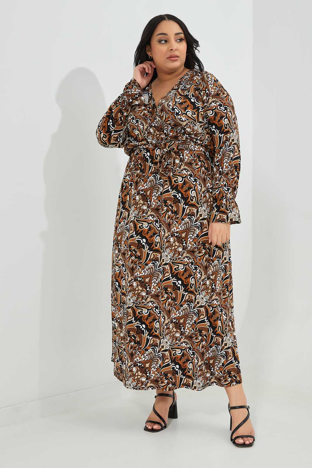 Redtag-Allover-Printed-Maxi-Dress-Category:Dresses,-Colour:Assorted,-Deals:New-In,-Filter:Plus-Size,-LDP-Dresses,-New-In-LDP-APL,-Non-Sale,-Section:Women,-W22B-Women's-