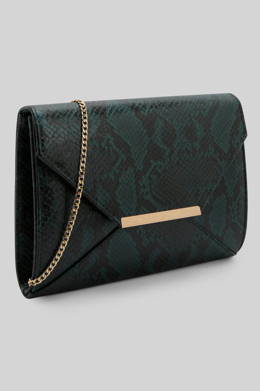 Redtag-Multi-Colour-Envelope-With-Metal-Bar-Category:Bags,-Colour:Assorted,-Filter:Women's-Accessories,-New-In,-New-In-Women-ACC,-Non-Sale,-Section:Women,-W22B,-Women-Bags-Women-