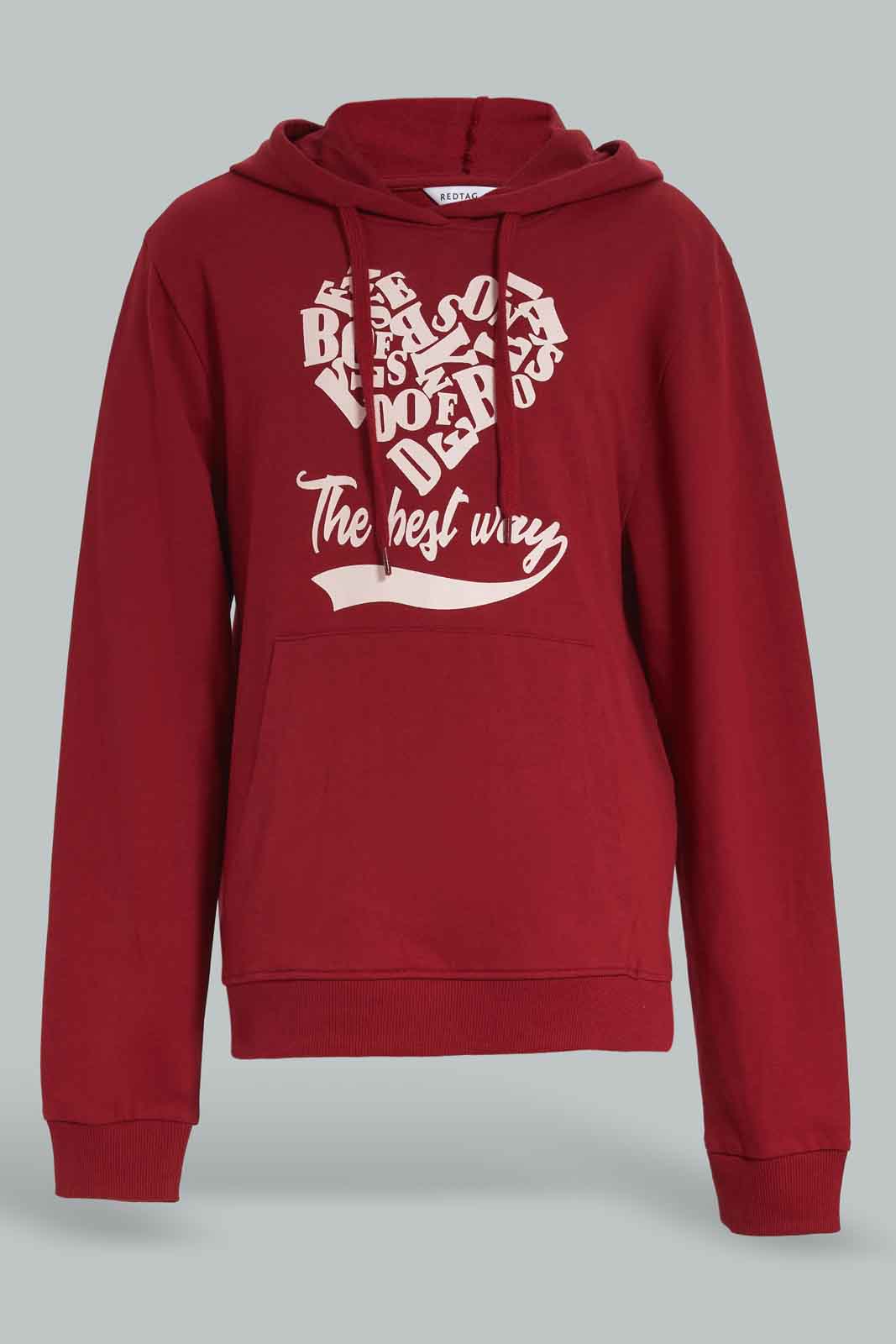 Redtag-Navy-Hoody-Sweatshirts-Category:Sweatshirts,-Colour:Navy,-Deals:New-In,-Dept:Girls,-Filter:Senior-Girls-(8-to-14-Yrs),-GSR-Sweatshirts,-New-In-GSR-APL,-Non-Sale,-Section:Girls-(0-to-14Yrs),-TBL,-W22B-Senior-Girls-9 to 14 Years