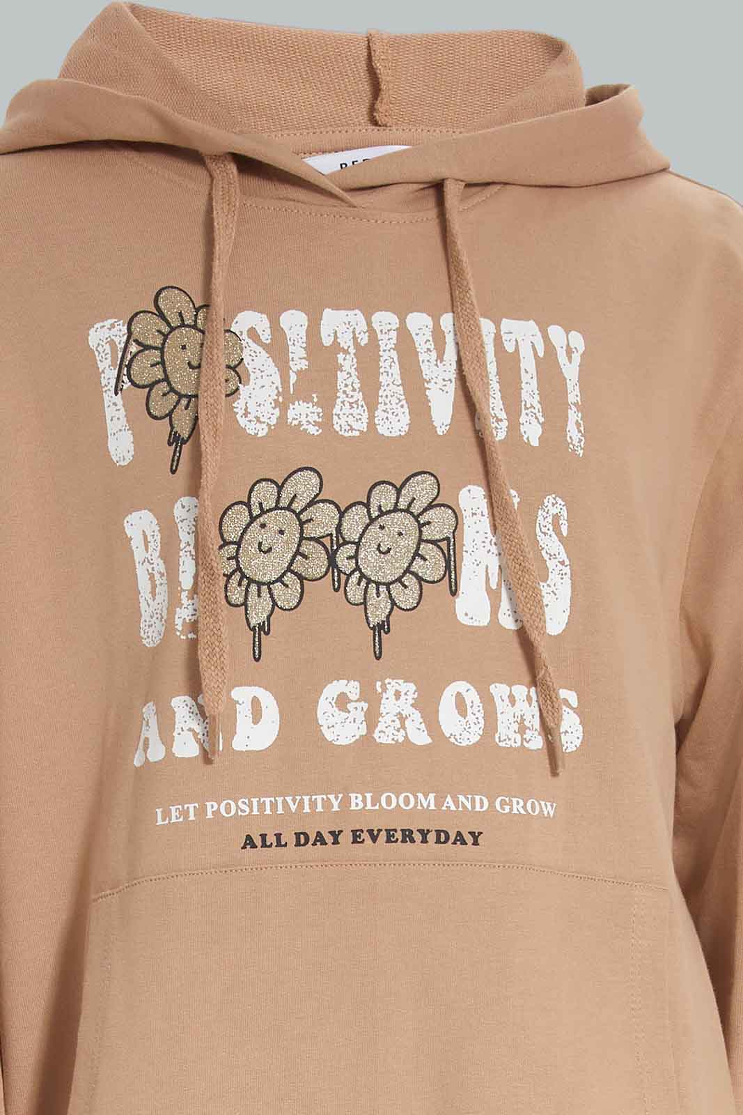 Redtag-Beige-Hoody-Sweatshirts-Category:Sweatshirts,-Colour:Beige,-Deals:New-In,-Dept:Girls,-Filter:Senior-Girls-(8-to-14-Yrs),-GSR-Sweatshirts,-New-In-GSR-APL,-Non-Sale,-Section:Girls-(0-to-14Yrs),-TBL,-W22B-Senior-Girls-9 to 14 Years