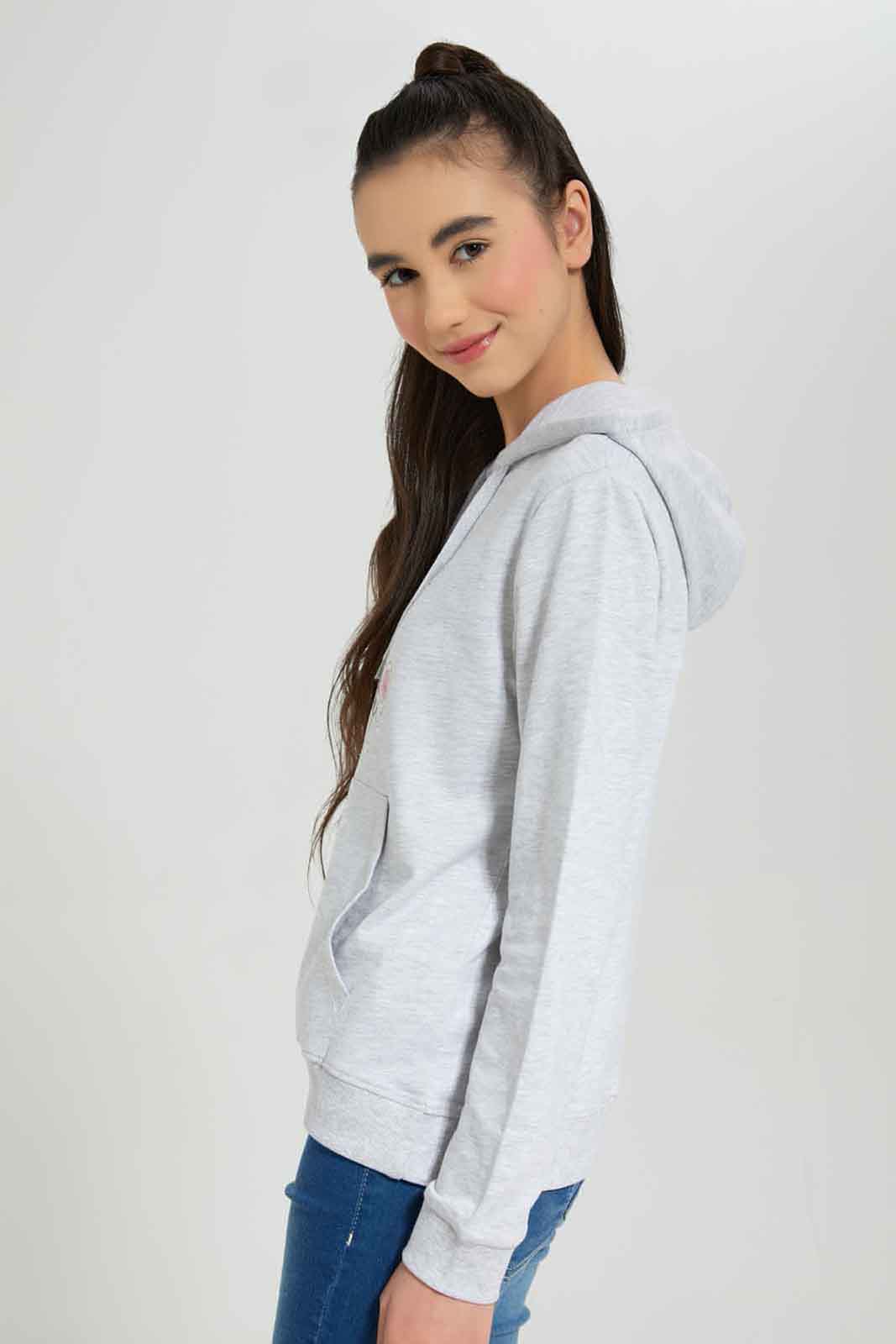 Redtag-Mid-Grey-Hoody-Sweatshirts-Category:Sweatshirts,-Colour:Grey,-Deals:New-In,-Dept:Girls,-Filter:Senior-Girls-(8-to-14-Yrs),-GSR-Sweatshirts,-New-In-GSR-APL,-Non-Sale,-Section:Girls-(0-to-14Yrs),-TBL,-W22B-Senior-Girls-9 to 14 Years