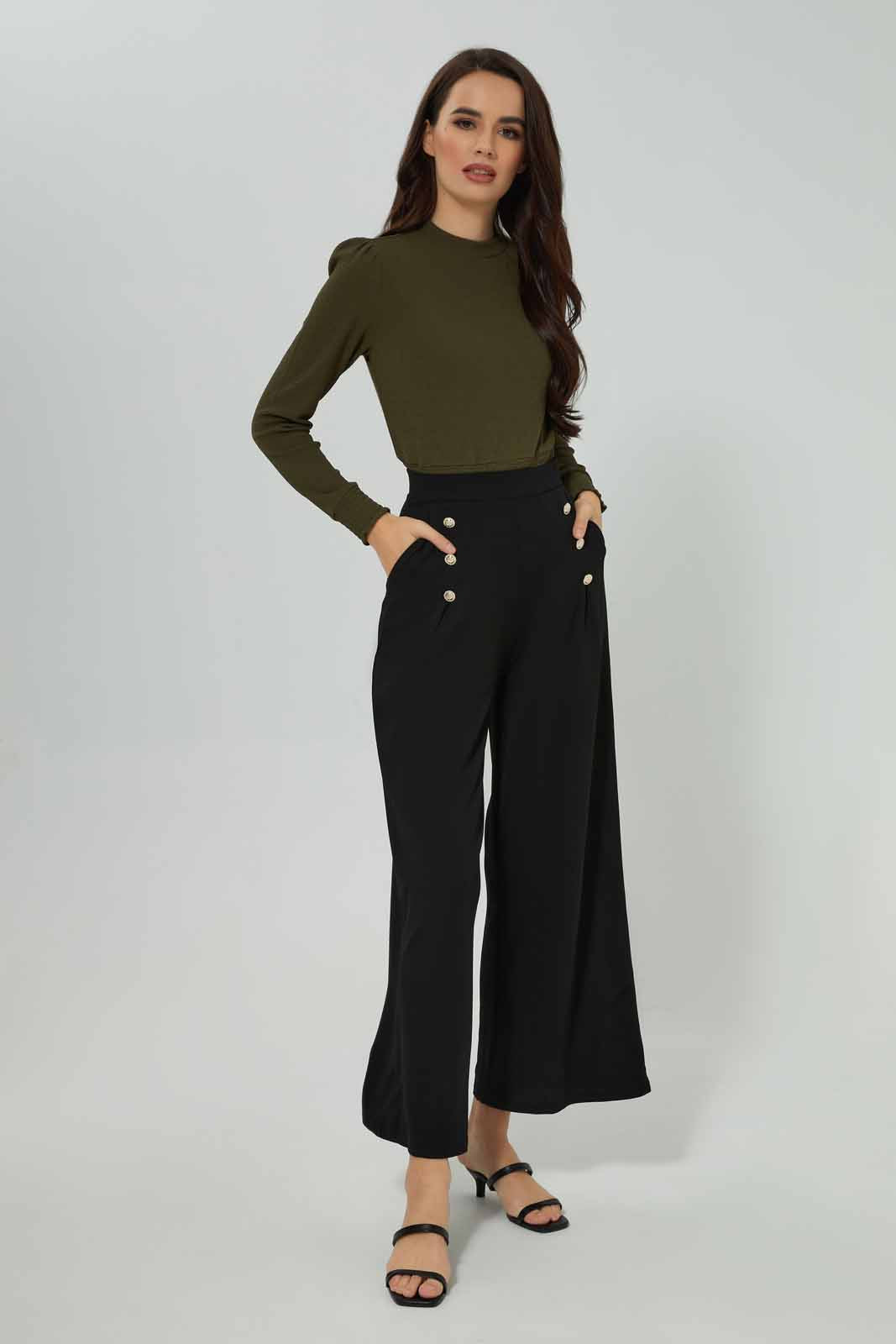 Redtag-Mint-Puff-Long-Sleeve-Smocking-Blouse-Category:Tops,-Colour:Mint,-Deals:New-In,-Filter:Women's-Clothing,-New-In-Women-APL,-Non-Sale,-Section:Women,-W22B,-Women-Tops-Women's-