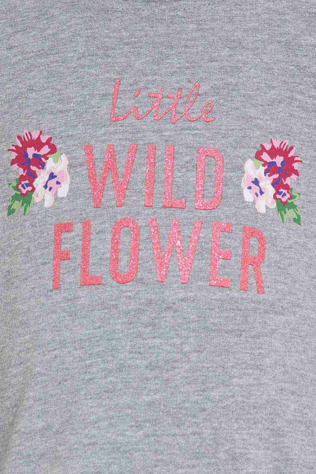Redtag-Grey-Floral-Placement-Print-SweatShirt-Category:Sweatshirts,-Colour:Grey,-Deals:New-In,-Filter:Infant-Girls-(3-to-24-Mths),-ING-Sweatshirts,-New-In-ING-APL,-Non-Sale,-Section:Girls-(0-to-14Yrs),-TBL,-W22B-Infant-Girls-3 to 24 Months