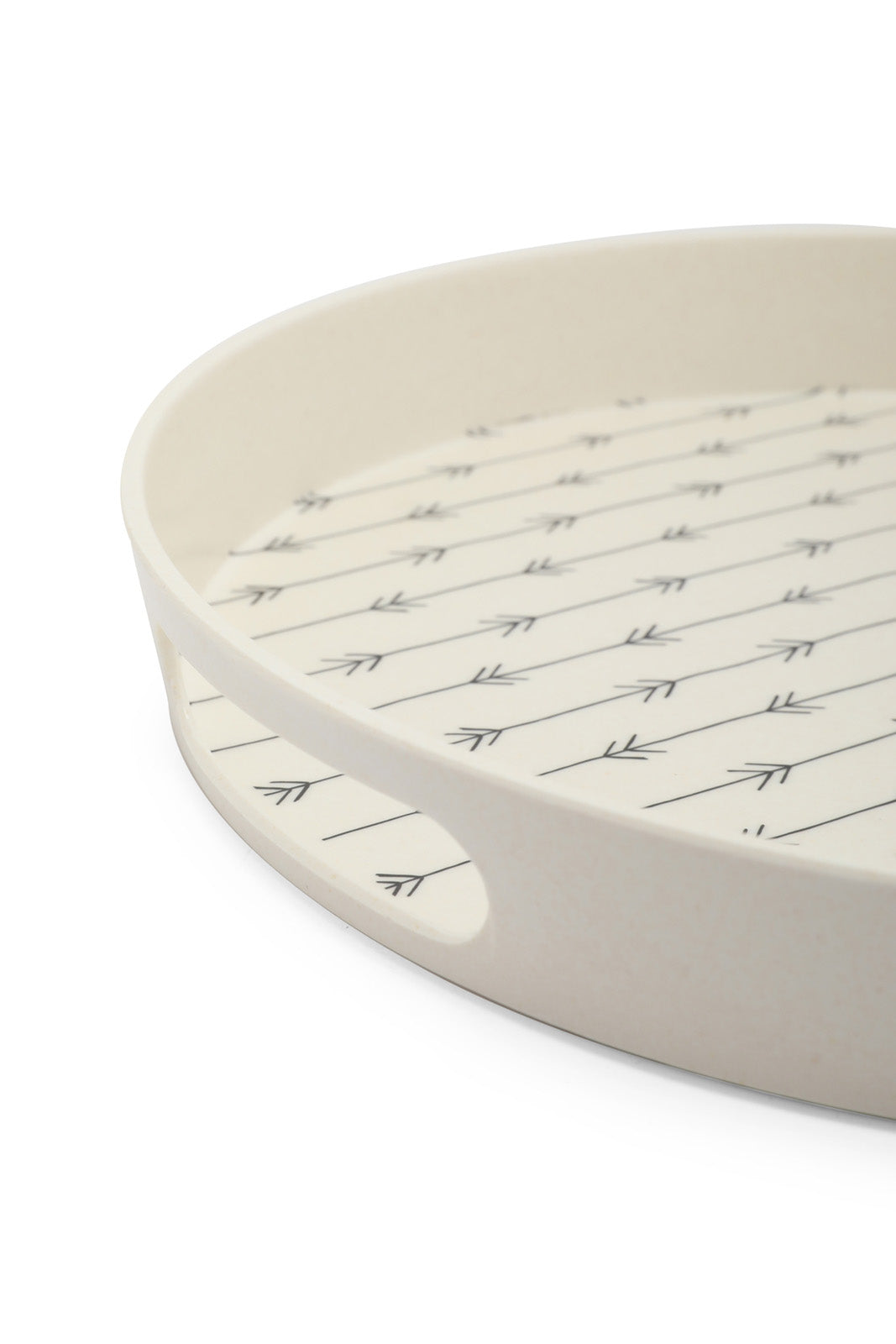 Redtag-Multicolour-Bamboo-Round-Tray-Category:Trays,-Colour:Multicolour,-Deals:New-In,-Dept:Home,-Filter:Home-Dining,-HMW-DIN-Serveware,-New-In-HMW-DIN,-Non-Sale,-S23A,-Section:Homewares-Home-Dining-