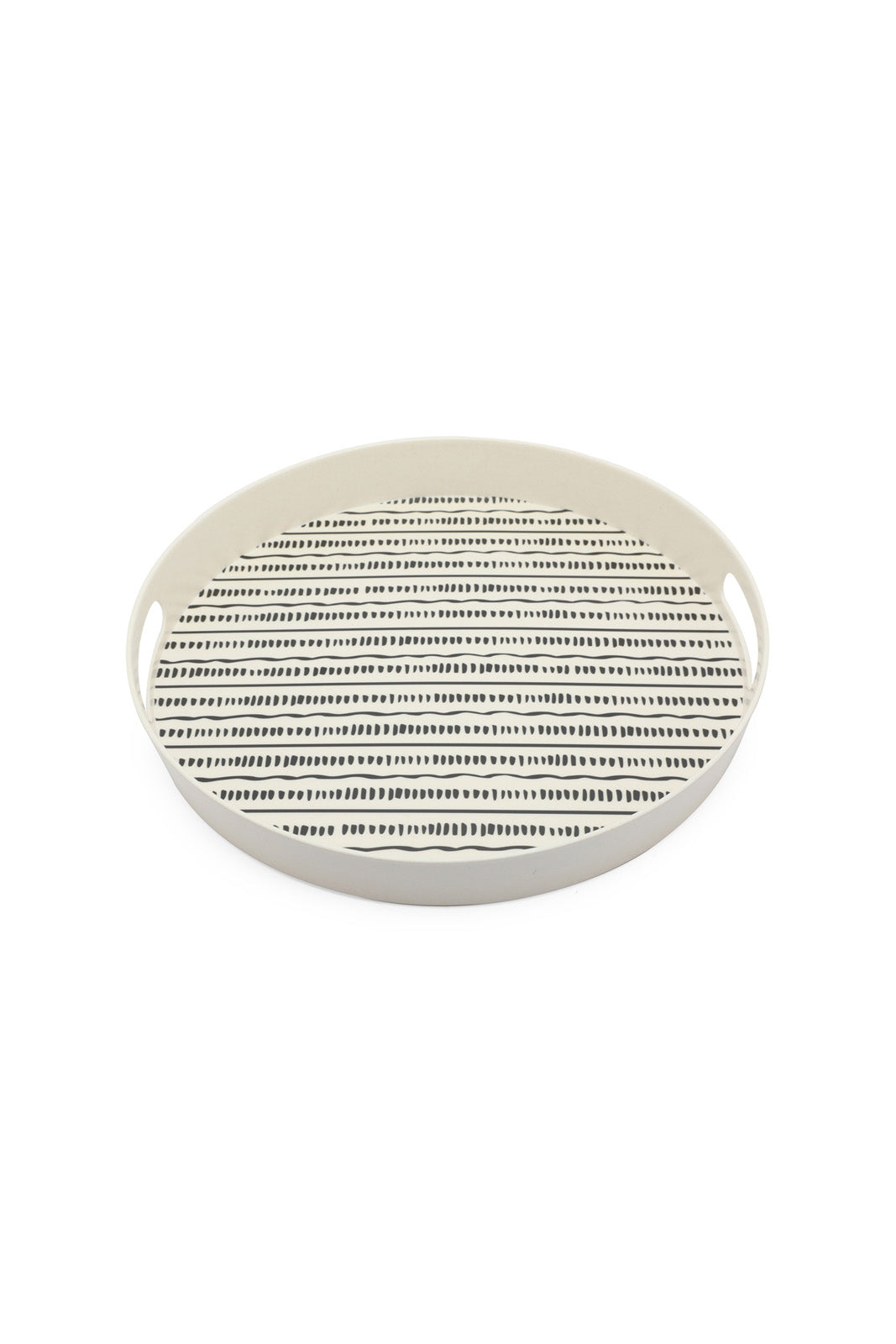 Redtag-Multicolour-Bamboo-Round-Tray-Category:Trays,-Colour:Multicolour,-Deals:New-In,-Dept:Home,-Filter:Home-Dining,-HMW-DIN-Serveware,-New-In-HMW-DIN,-Non-Sale,-S23A,-Section:Homewares-Home-Dining-