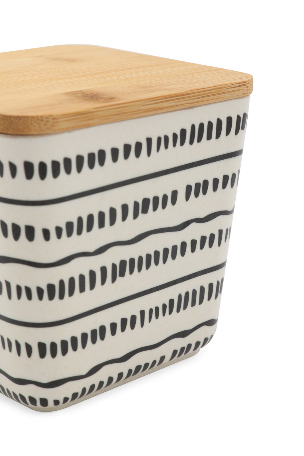 Redtag-Multicolour-Bamboo-Canister-(-Small)-Category:Canisters-And-Jars,-Colour:Multicolour,-Deals:New-In,-Dept:Home,-Filter:Home-Dining,-HMW-DIN-Storage,-New-In-HMW-DIN,-Non-Sale,-S23A,-Section:Homewares-Home-Dining-