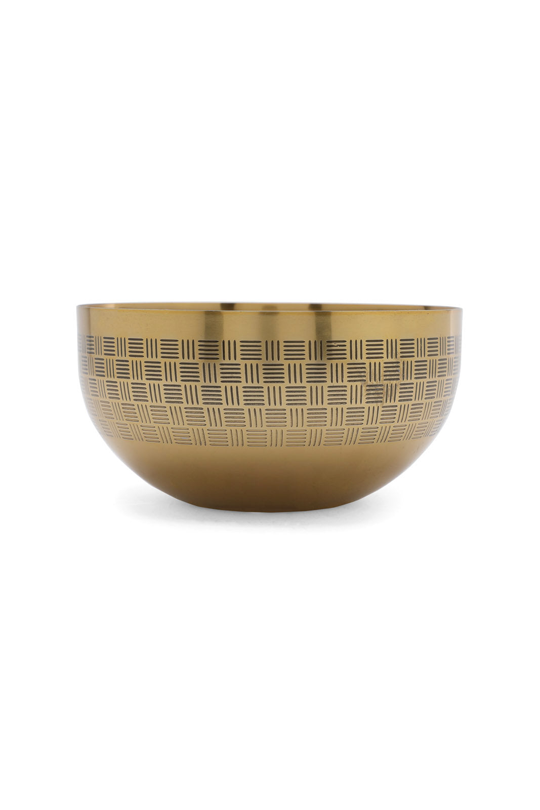Redtag-Gold-Metal-Etched-Bowl-Category:Bowls,-Colour:Gold,-Deals:New-In,-Dept:Home,-Filter:Home-Dining,-HMW-DIN-Serveware,-New-In-HMW-DIN,-Non-Sale,-Section:Homewares,-W22B-Home-Dining-