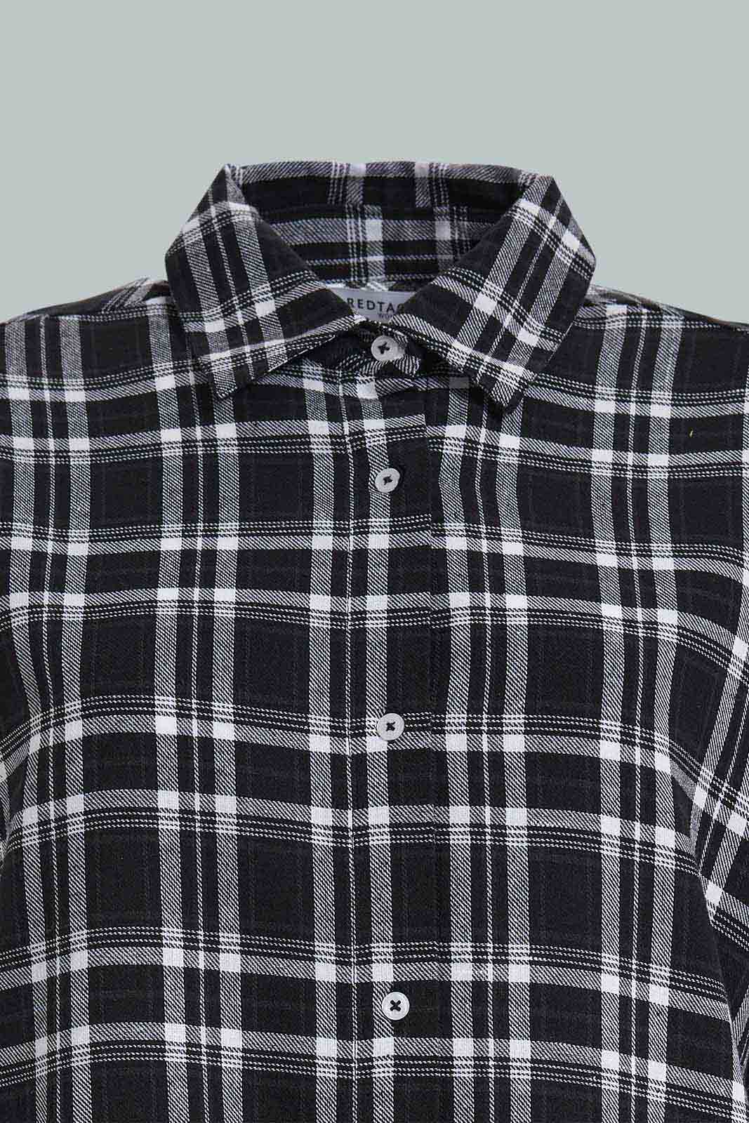 Redtag-Assorted-Check-Oversized-Shirt-Category:Blouses,-Colour:Assorted,-Deals:New-In,-Filter:Women's-Clothing,-New-In-Women-APL,-Non-Sale,-Section:Women,-W22B,-Women-Blouses-Women's-