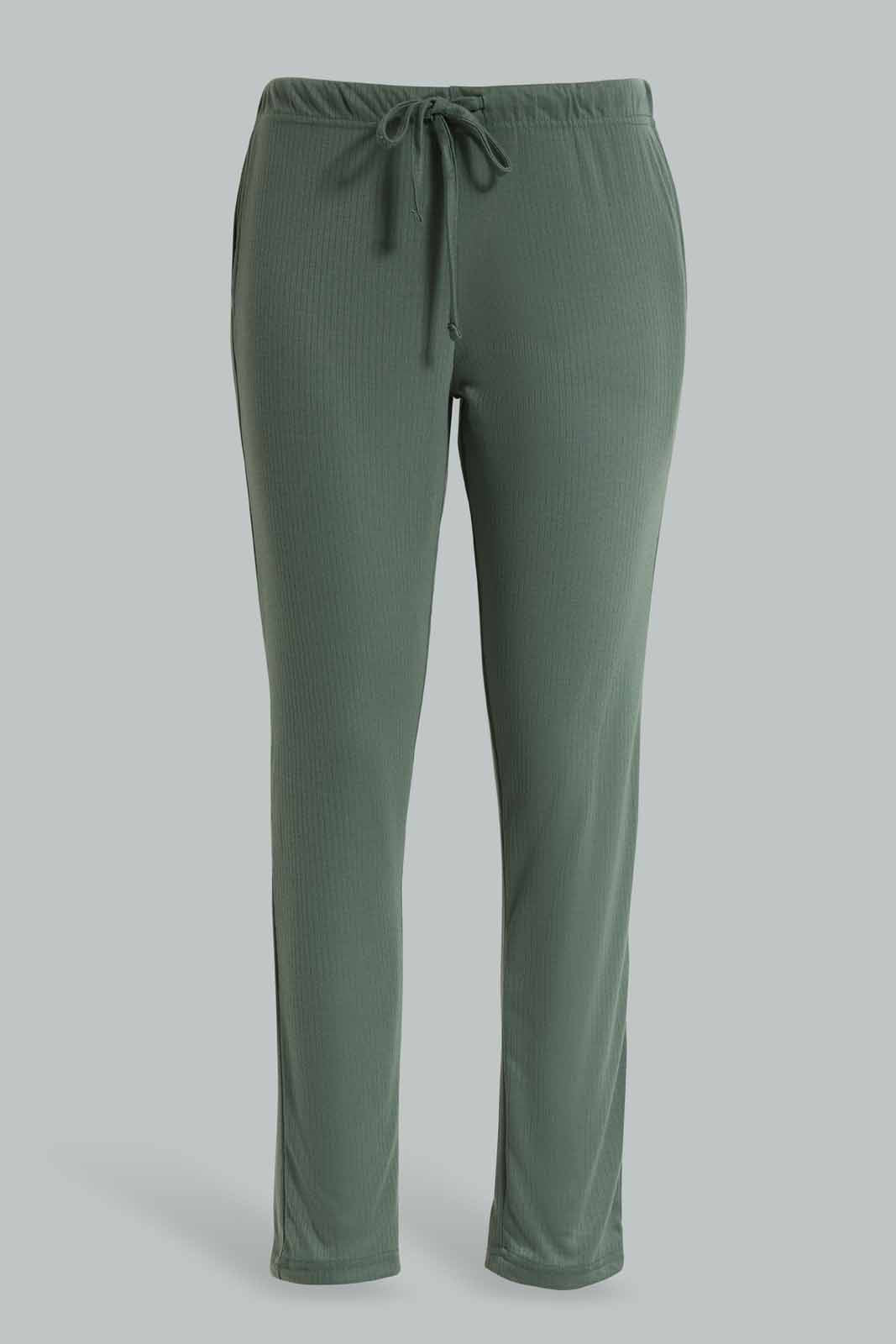Redtag-Sinle-Pack-Pajama-Bottom-Green-Color-Category:Pyjama-Bottoms,-Colour:Green,-Deals:New-In,-Filter:Women's-Clothing,-New-In-Women-APL,-Non-Sale,-Section:Women,-W22A,-Women-Pyjama-Bottoms--