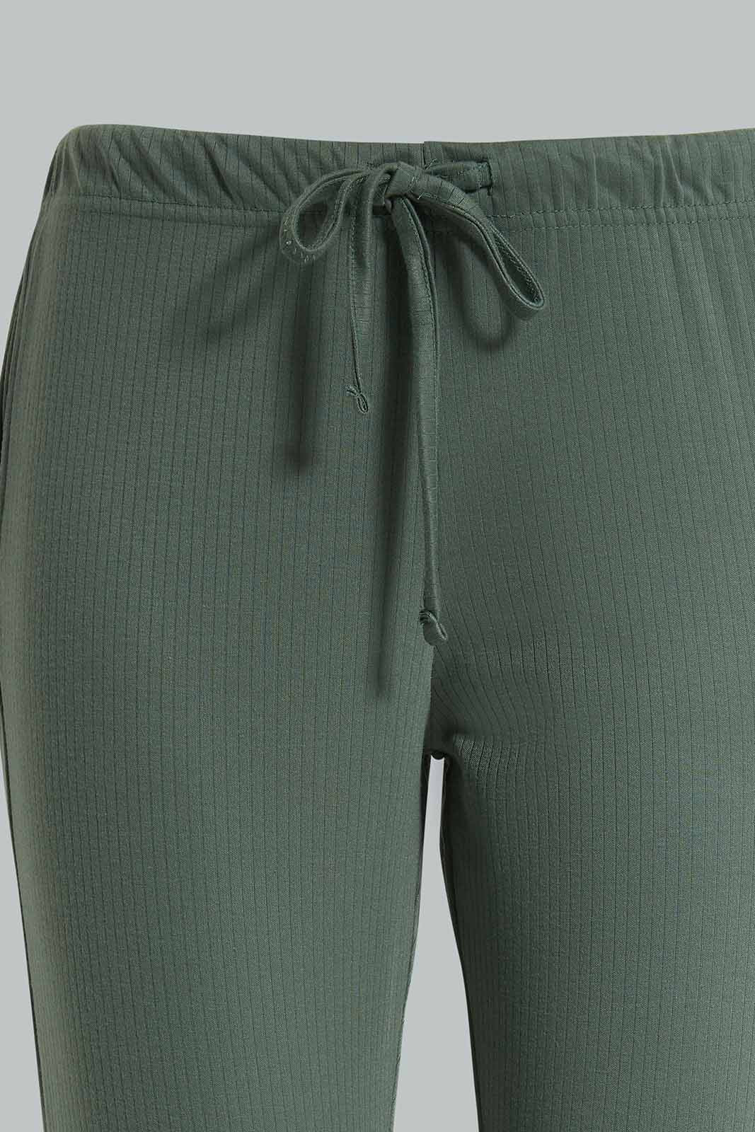 Redtag-Sinle-Pack-Pajama-Bottom-Green-Color-Category:Pyjama-Bottoms,-Colour:Green,-Deals:New-In,-Filter:Women's-Clothing,-New-In-Women-APL,-Non-Sale,-Section:Women,-W22A,-Women-Pyjama-Bottoms--