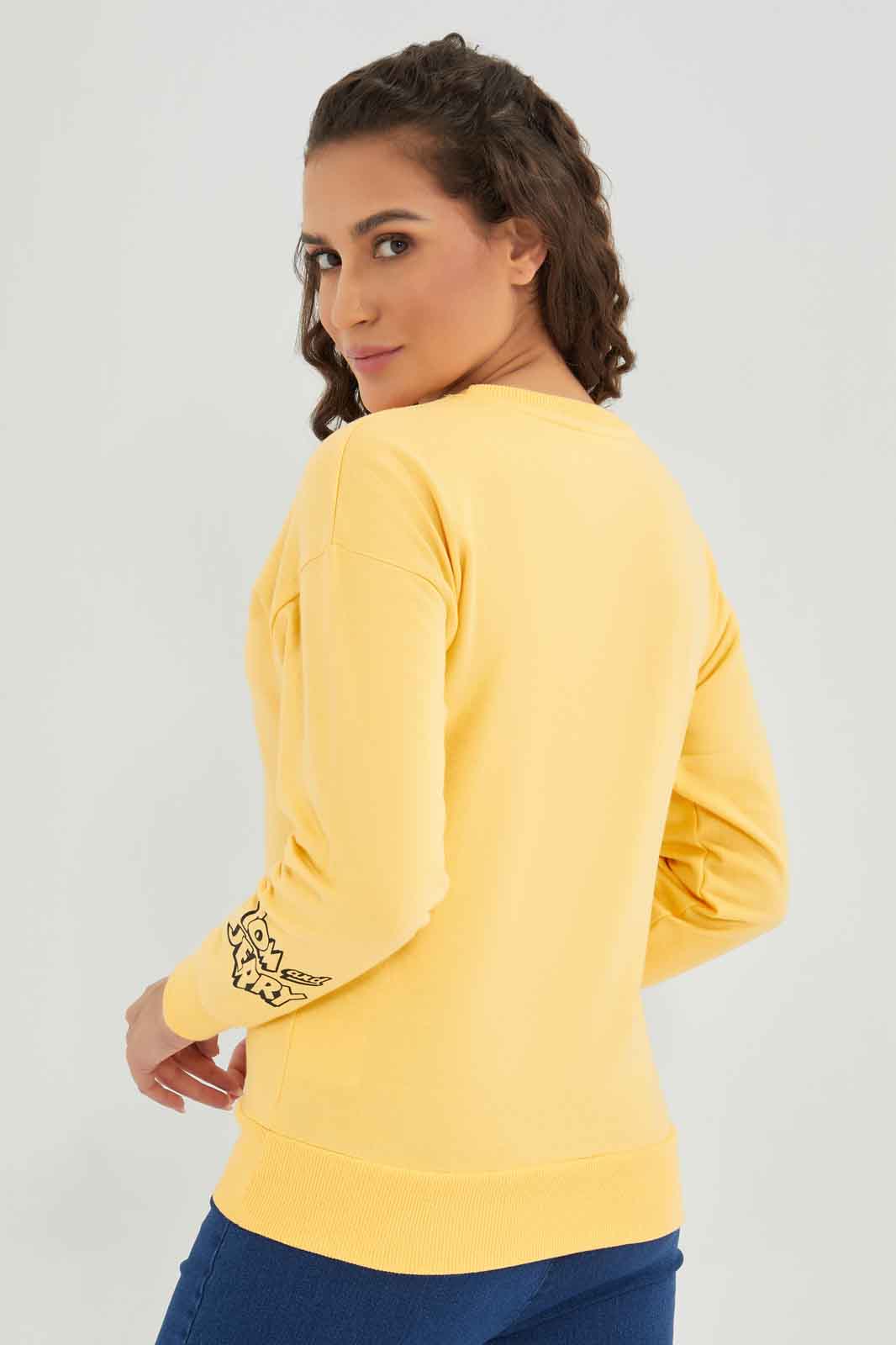 Redtag-Yellow-Long-Sleeve-Tom-&-Jerry-Character-Sweatshirt-Category:Sweatshirts,-Colour:Yellow,-Deals:New-In,-Filter:Women's-Clothing,-New-In-Women-APL,-Non-Sale,-Section:Women,-TBL,-W22B,-Women-Sweatshirts-Women's-