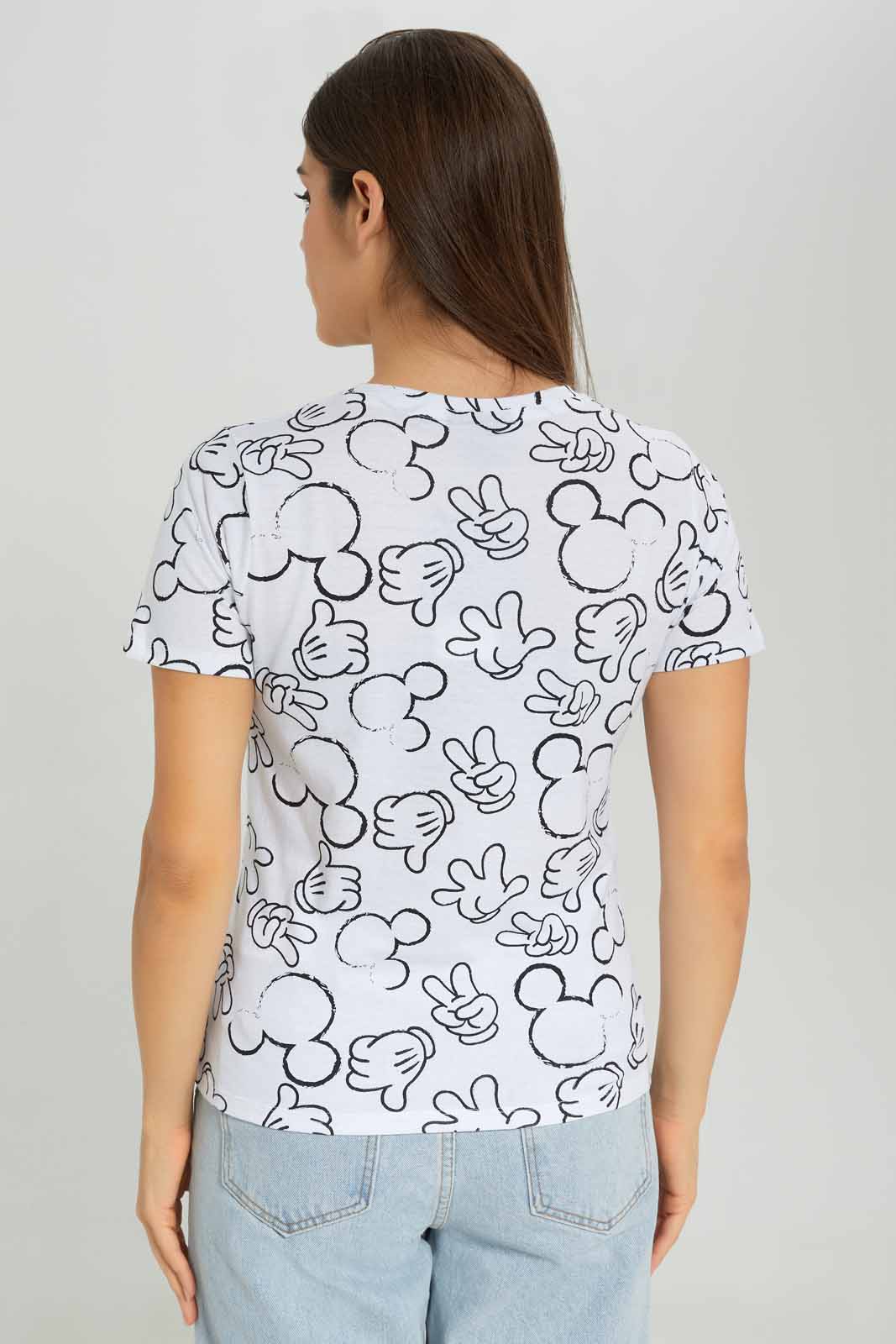 Redtag-Mickey-All-over-Printed-T-shirt-Category:T-Shirts,-CHR,-Colour:Assorted,-Deals:New-In,-Dept:Ladieswear,-Filter:Women's-Clothing,-New-In-Women-APL,-Non-Sale,-Section:Women,-TBL,-W22B,-Women-T-Shirts-Women's-