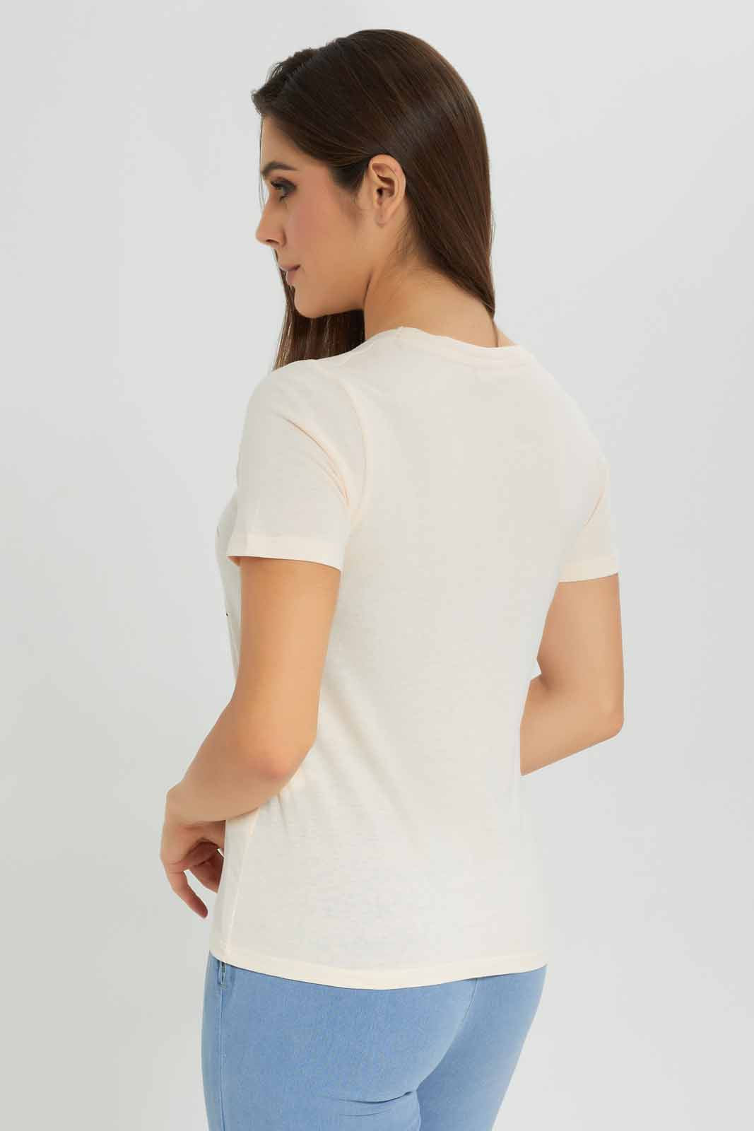 Redtag-Beige-Jerry-Printed-T-Shirt-Category:T-Shirts,-Colour:Beige,-Deals:New-In,-Dept:Ladieswear,-Filter:Women's-Clothing,-New-In-Women-APL,-Non-Sale,-Section:Women,-TBL,-W22B,-Women-T-Shirts-Women's-