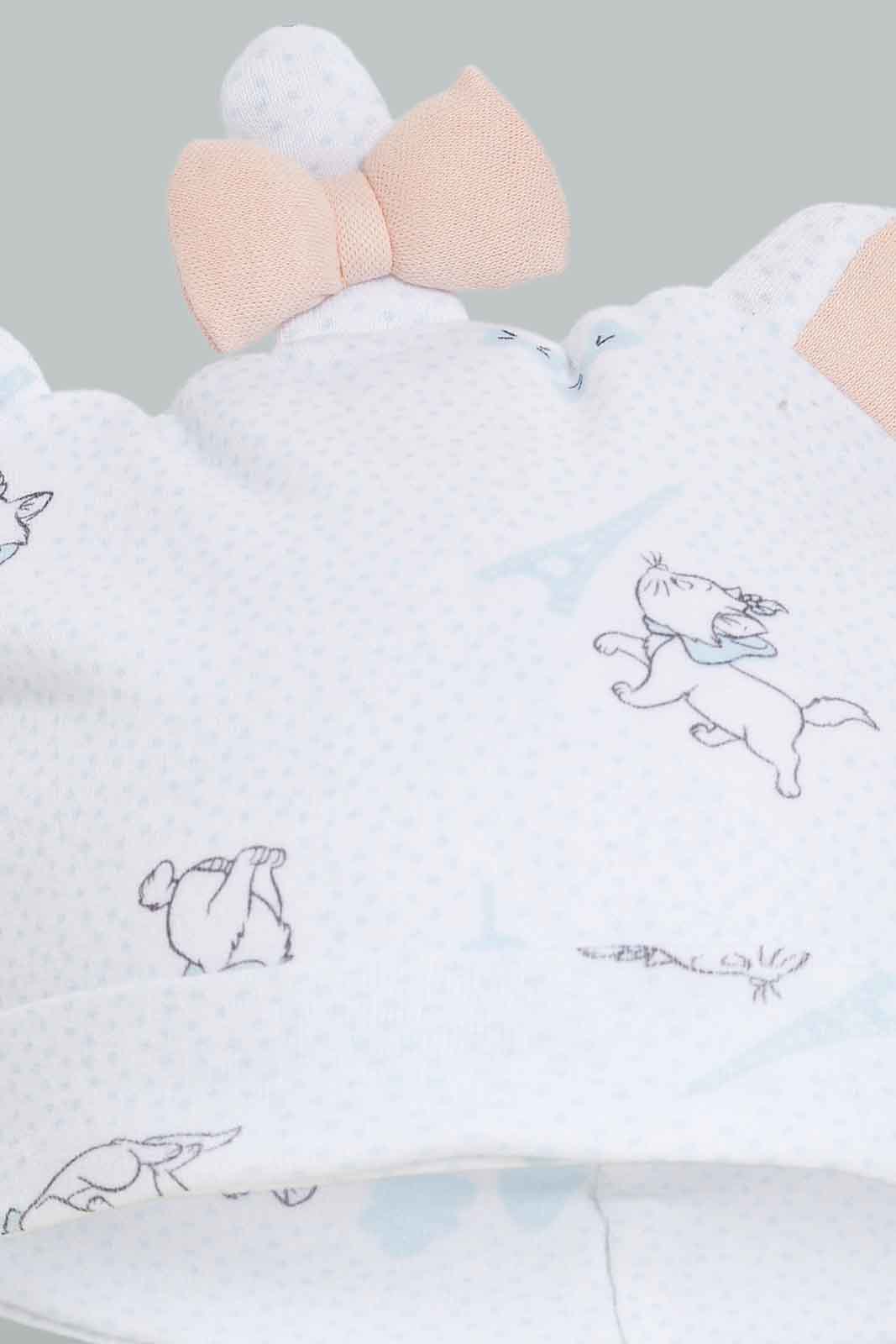 Redtag-2PC-Marie-Cat-Cap-Pack-Category:Newborn-Accessories,-CHR,-Colour:Apricot,-Deals:New-In,-Dept:New-Born,-Filter:Baby-(0-to-12-Mths),-NBG-Newborn-Accessories,-New-In-NBG-APL,-Non-Sale,-Section:Girls-(0-to-14Yrs),-W22B-Baby-0 to 12 Months