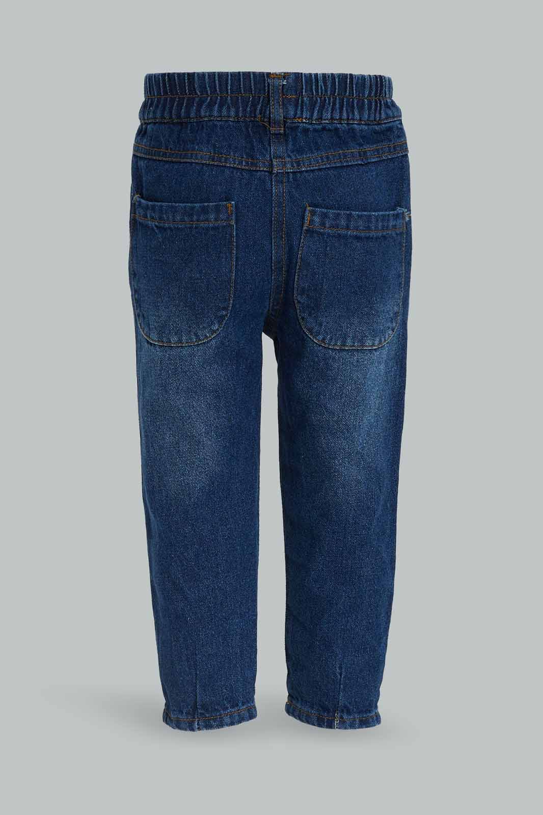 Redtag-Blue-Rabbit-Embroidery-Jeans-Category:Jeans,-Colour:Blue,-Deals:New-In,-Dept:Girls,-Filter:Infant-Girls-(3-to-24-Mths),-ING-Jeans,-New-In-ING-APL,-Non-Sale,-Section:Girls-(0-to-14Yrs),-W22B-Infant-Girls-3 to 24 Months