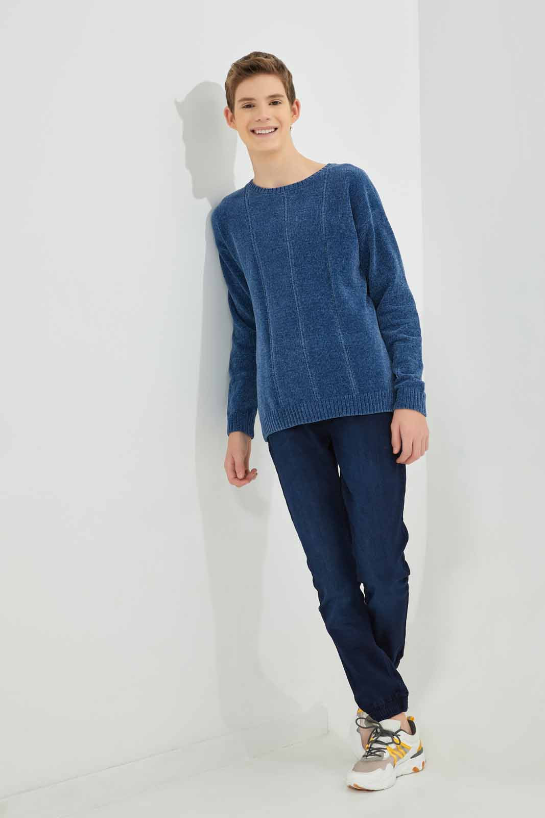Redtag-Dark-Wash-Denim-Jogger-BSR-Jeans,-Category:Jeans,-Colour:Dark-Wash,-Deals:New-In,-Dept:Boys,-Filter:Senior-Boys-(8-to-14-Yrs),-New-In-BSR-APL,-Non-Sale,-Section:Boys-(0-to-14Yrs),-W22A-Senior-Boys-9 to 14 Years
