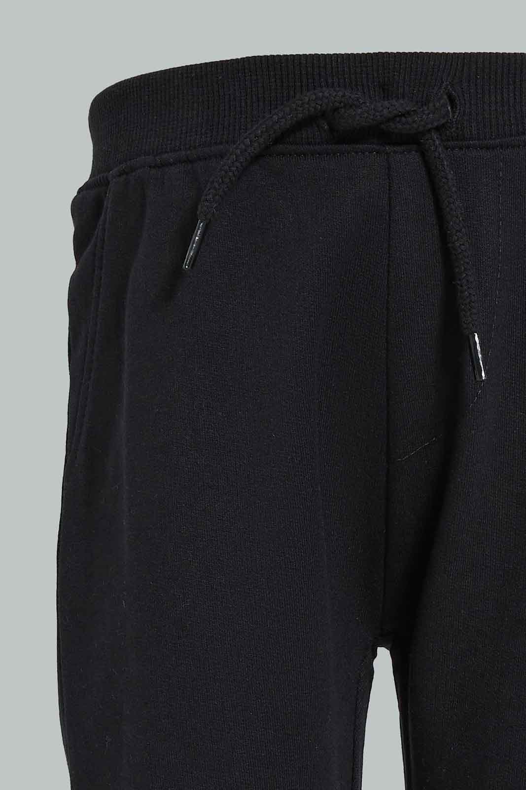 Redtag-Black-And-Grey-2-Pack-Jogger-Category:Joggers,-Colour:Black,-Deals:New-In,-Dept:Boys,-Filter:Infant-Boys-(3-to-24-Mths),-INB-Joggers,-New-In-INB-APL,-Non-Sale,-Section:Boys-(0-to-14Yrs),-W22B-Infant-Boys-3 to 24 Months