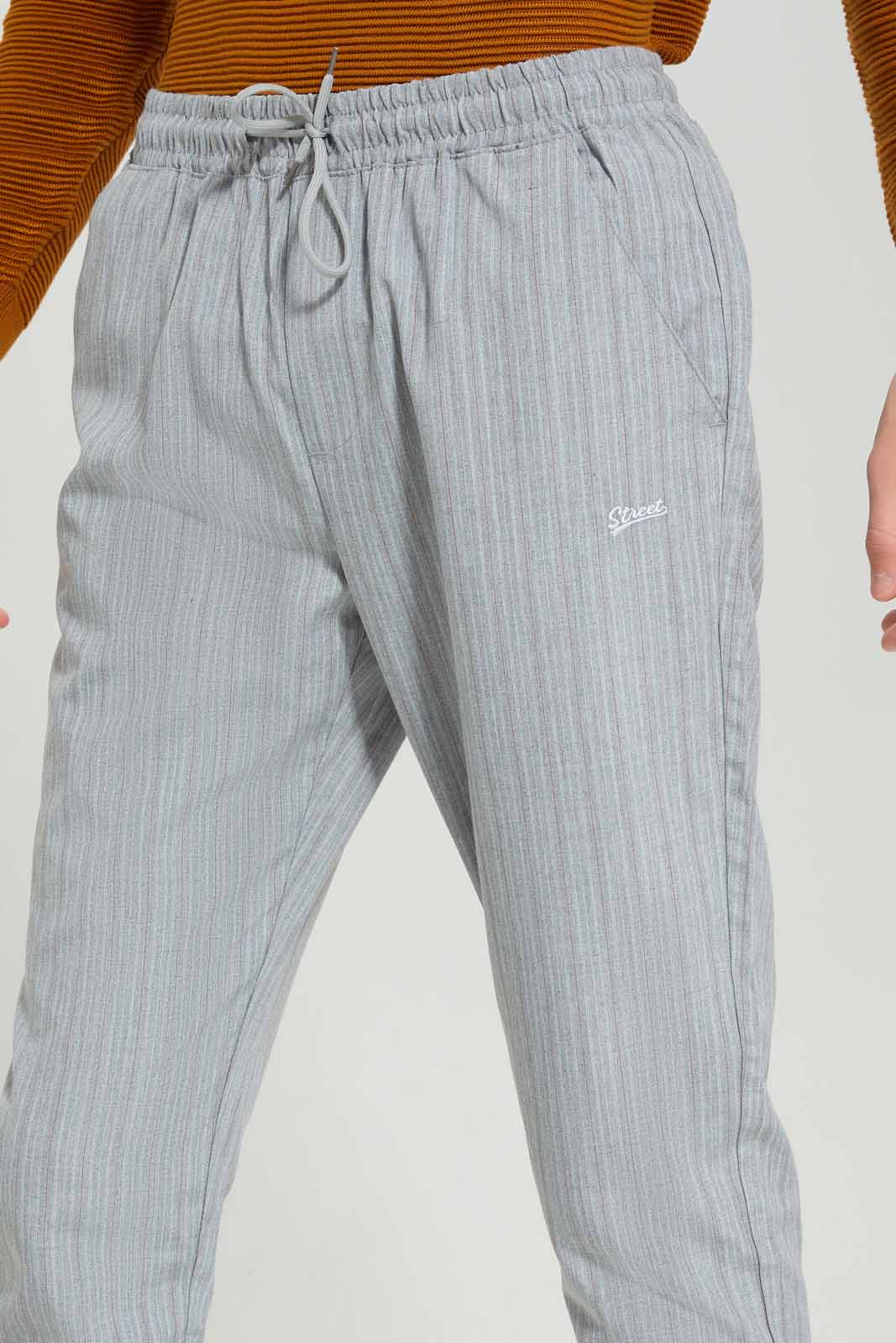 Redtag-Mid-Grey-Plain-Pull-On-Casual-Trouser-BSR-Trousers,-Category:Trousers,-Colour:Grey,-Deals:New-In,-Dept:Boys,-Filter:Senior-Boys-(8-to-14-Yrs),-New-In-BSR-APL,-Non-Sale,-Section:Boys-(0-to-14Yrs),-W22B-Senior-Boys-9 to 14 Years