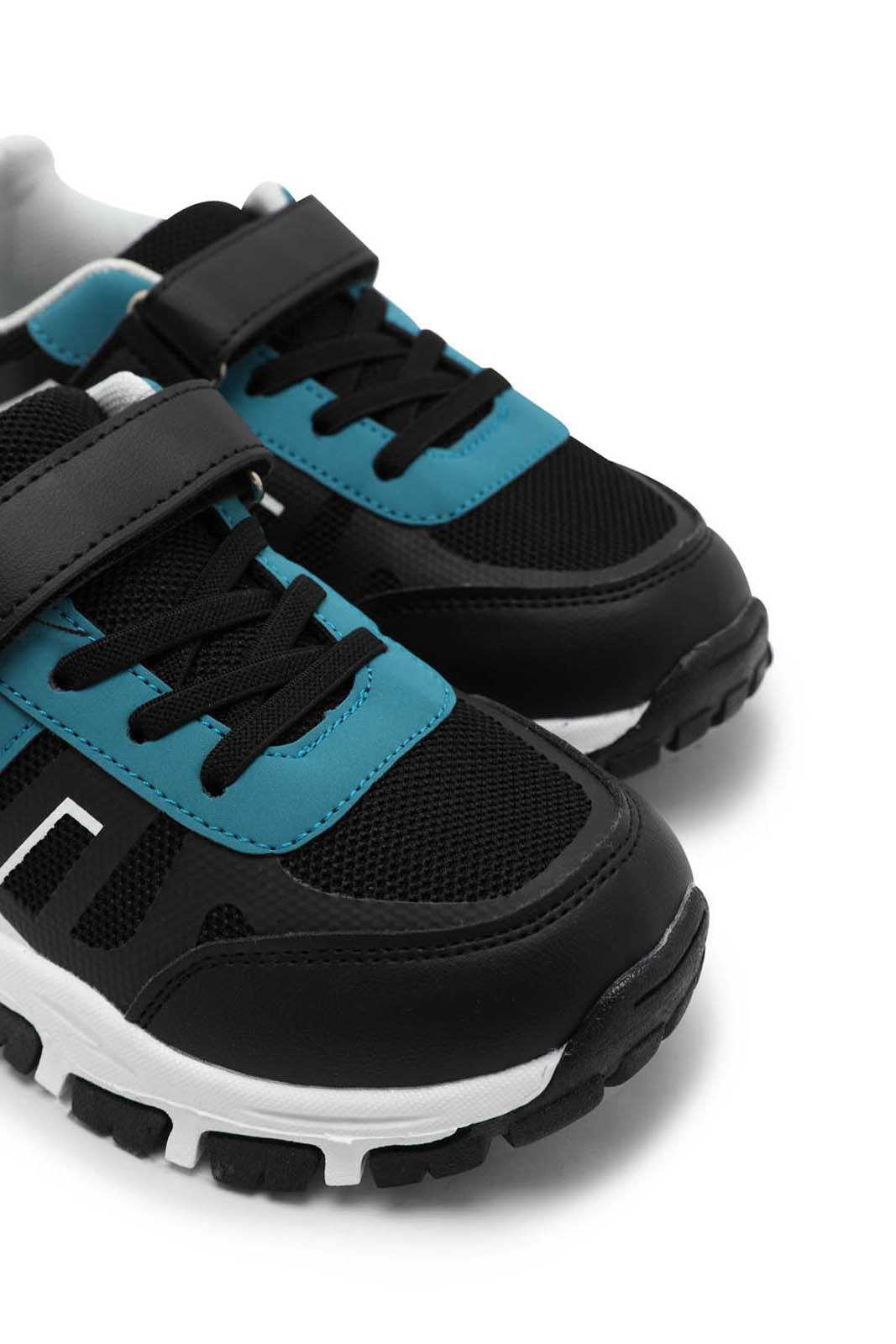 Redtag-Black-Cut-Out-Upper-Trekker-BSR-Trainers,-Category:Trainers,-Colour:Black,-Deals:New-In,-Dept:Boys,-Filter:Boys-Footwear-(5-to-14-Yrs),-New-In-BSR-FOO,-Non-Sale,-Section:Boys-(0-to-14Yrs),-W22B-Senior-Boys-5 to 14 Years