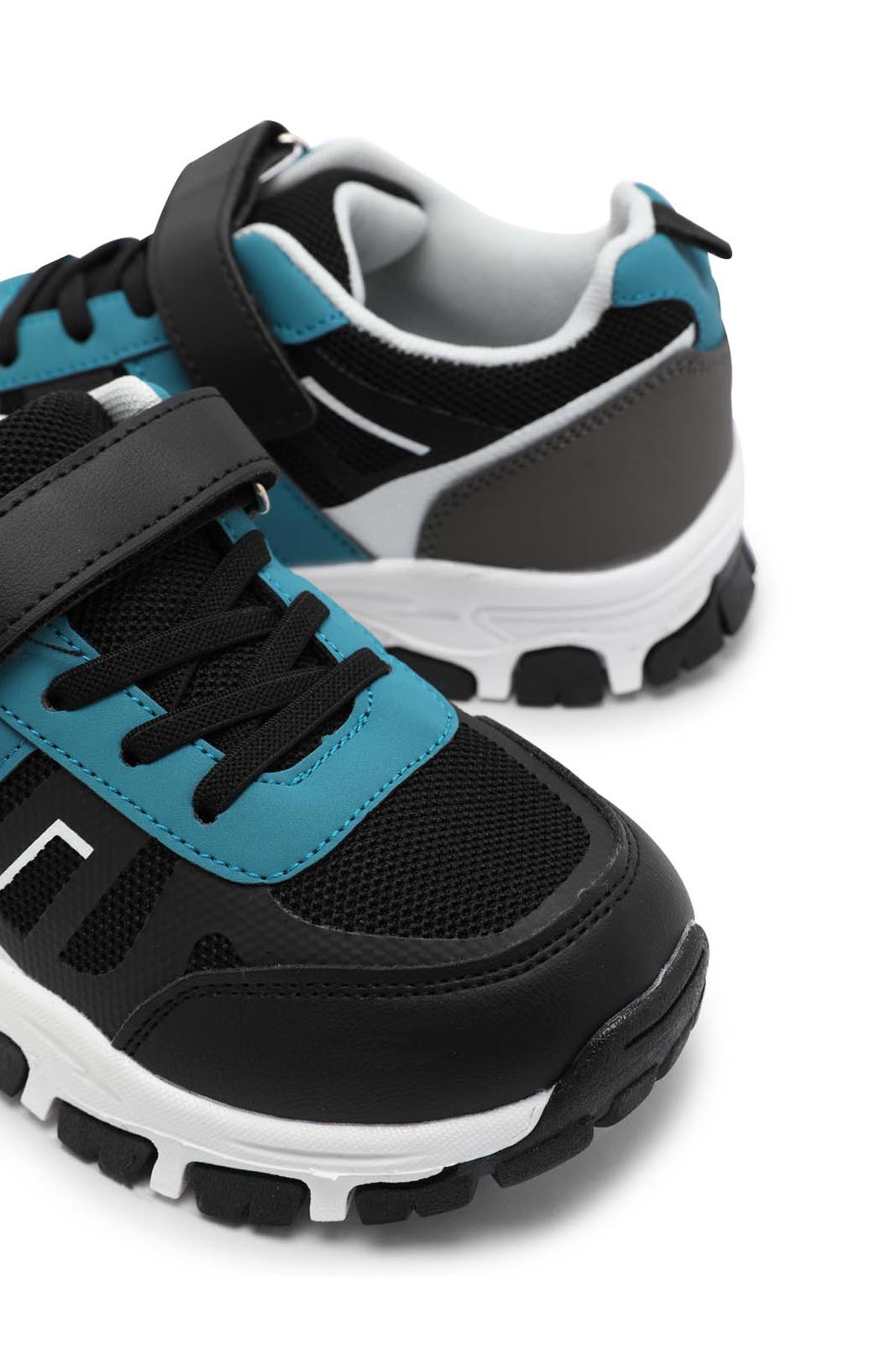 Redtag-Black-Cut-Out-Upper-Trekker-BSR-Trainers,-Category:Trainers,-Colour:Black,-Deals:New-In,-Dept:Boys,-Filter:Boys-Footwear-(5-to-14-Yrs),-New-In-BSR-FOO,-Non-Sale,-Section:Boys-(0-to-14Yrs),-W22B-Senior-Boys-5 to 14 Years
