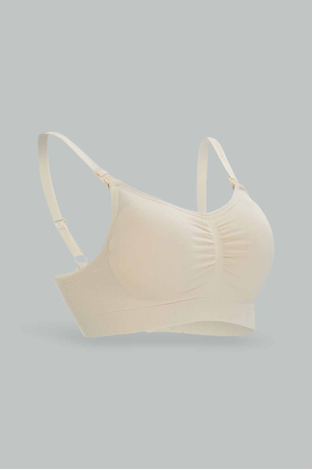 Redtag-Nude-Single-Pack-Solid-Nursing-Bra-Category:Bras,-Colour:Beige,-Deals:New-In,-Dept:Ladieswear,-Filter:Women's-Clothing,-New-In-Women-APL,-Non-Sale,-Section:Women,-W22B,-Women-Bras--