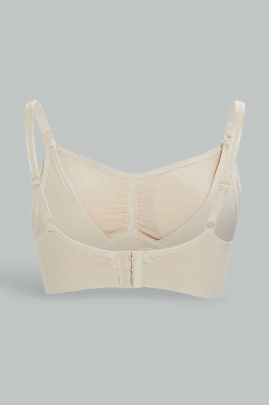 Redtag-Nude-Single-Pack-Solid-Nursing-Bra-Category:Bras,-Colour:Beige,-Deals:New-In,-Dept:Ladieswear,-Filter:Women's-Clothing,-New-In-Women-APL,-Non-Sale,-Section:Women,-W22B,-Women-Bras--