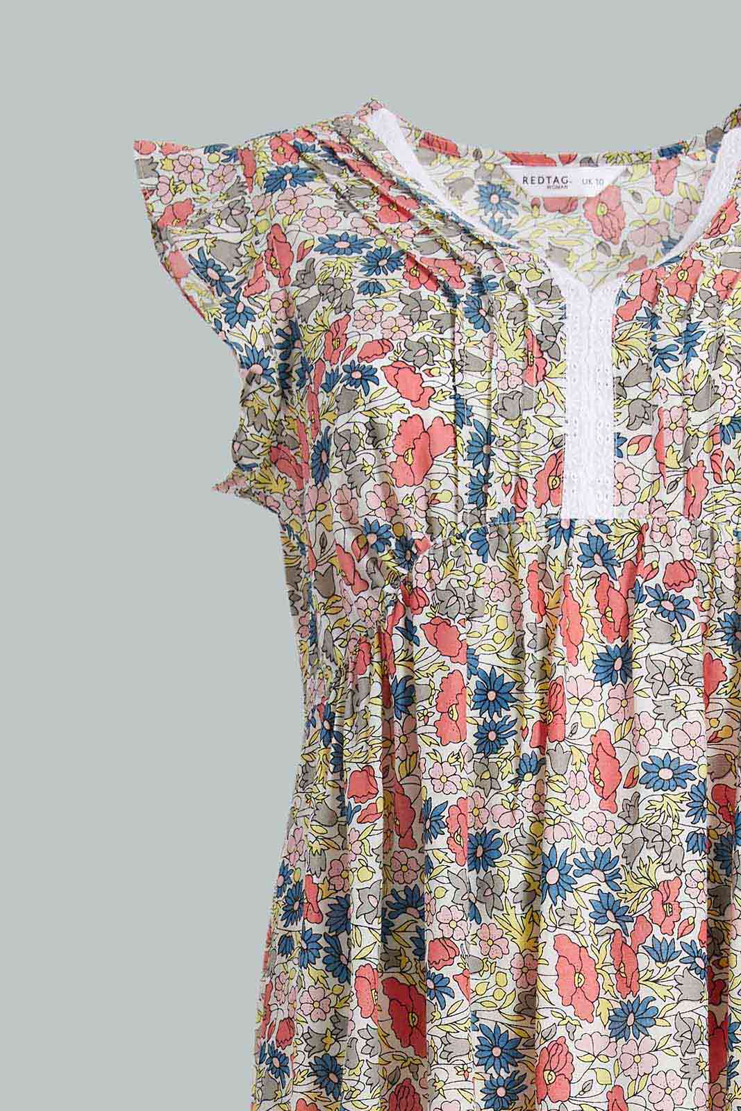 Redtag-Assorted-AOP-Nightgown-Sleeveless-Category:Nightgowns,-Colour:Assorted,-Deals:New-In,-Filter:Women's-Clothing,-New-In-Women-APL,-Non-Sale,-Section:Women,-W22A,-Women-Nightgowns--