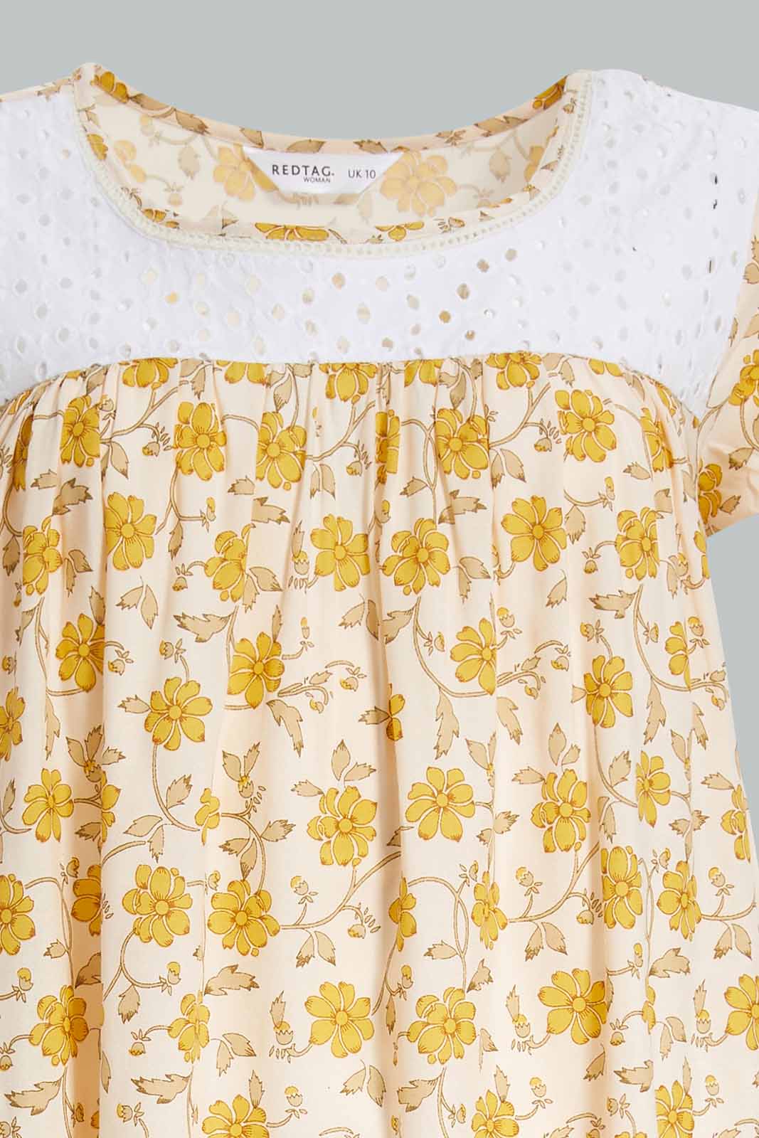 Redtag-Assorted-AOP-Short-Sleeve-Category:Nightgowns,-Colour:Assorted,-Deals:New-In,-Filter:Women's-Clothing,-New-In-Women-APL,-Non-Sale,-Section:Women,-W22A,-Women-Nightgowns--