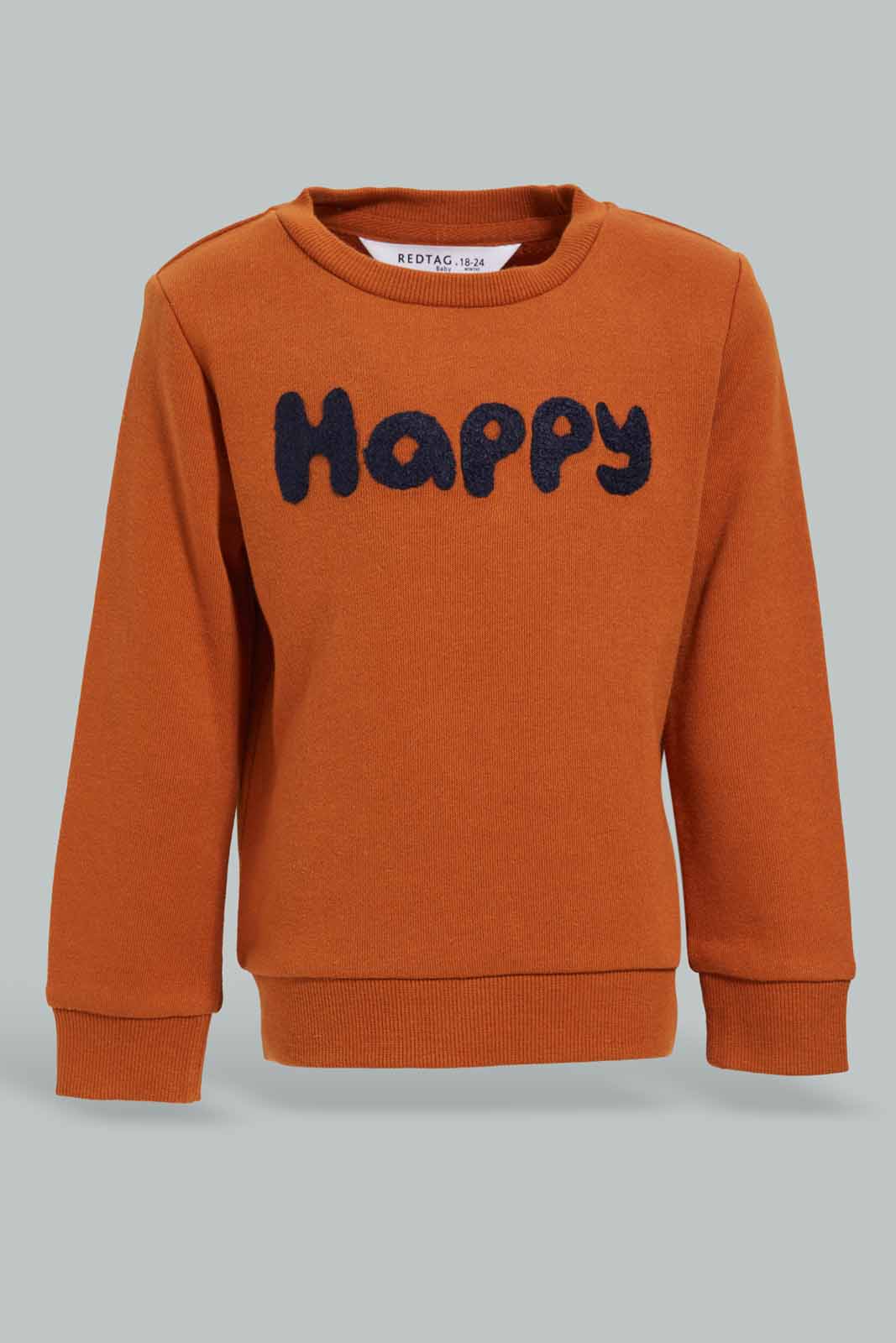 Redtag-Boys-Brown-Cool-Boucle-Top-And-Bottom-Terry-Set-Category:Sets,-Colour:Brown,-Deals:New-In,-Filter:Infant-Boys-(3-to-24-Mths),-INB-Sets,-New-In-INB-APL,-Non-Sale,-Section:Boys-(0-to-14Yrs),-W22B-Infant-Boys-3 to 24 Months