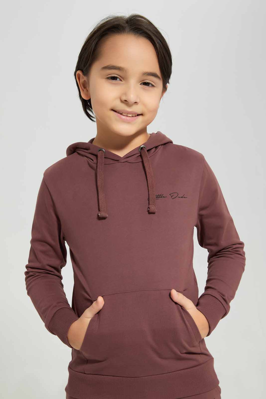 Redtag-Boys-Burgundy-Hooded-Sweatshirt-Print-With-Jog-Pant-BOY-Jog-Sets,-Category:Jog-Sets,-Colour:Burgundy,-Deals:New-In,-Filter:Boys-(2-to-8-Yrs),-New-In-BOY-APL,-Non-Sale,-Section:Boys-(0-to-14Yrs),-W22B-Boys-2 to 8 Years