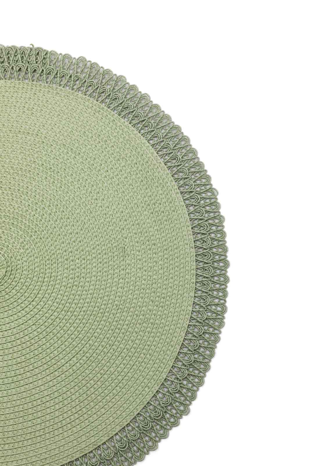 Redtag-Mint-Round-Placemat-Category:Placemats-&-Coasters,-Colour:Mint,-Deals:New-In,-Dept:Home,-Filter:Home-Dining,-HMW-DIN-Kitchen-Accessories,-New-In-HMW-DIN,-Non-Sale,-Section:Homewares,-W22B-Home-Dining-