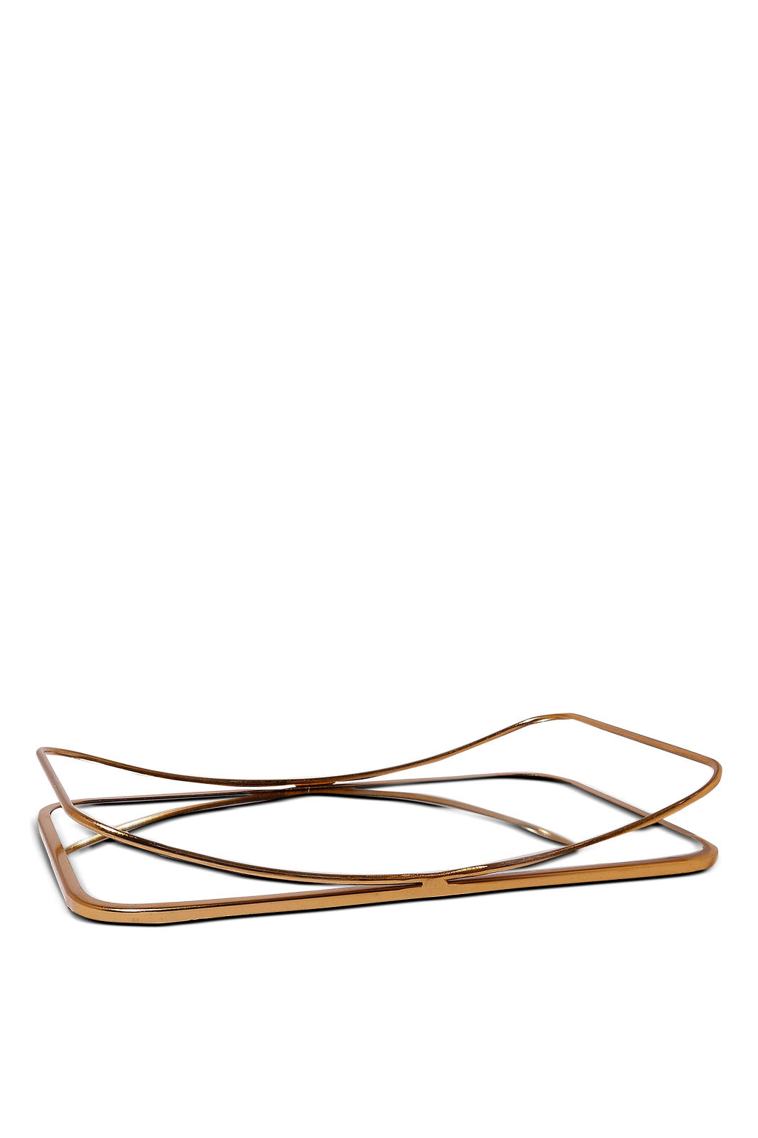 Redtag-Gold-Rectangle-Mirror-Tray-(Large)-Category:Trays,-Colour:Gold,-Deals:New-In,-Dept:Home,-Filter:Home-Dining,-HMW-DIN-Serveware,-New-In-HMW-DIN,-Non-Sale,-S23A,-Section:Homewares-Home-Dining-