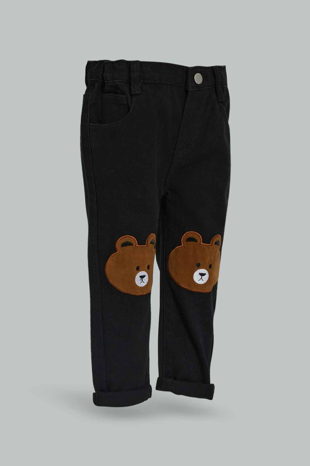 Redtag-Boys-Dark-Wash-Novelty-Bear-Jean-Category:Jeans,-Colour:Dark-Wash,-Deals:New-In,-Dept:Boys,-Filter:Infant-Boys-(3-to-24-Mths),-INB-Jeans,-New-In-INB-APL,-Non-Sale,-Section:Boys-(0-to-14Yrs),-W22B-Infant-Boys-3 to 24 Months