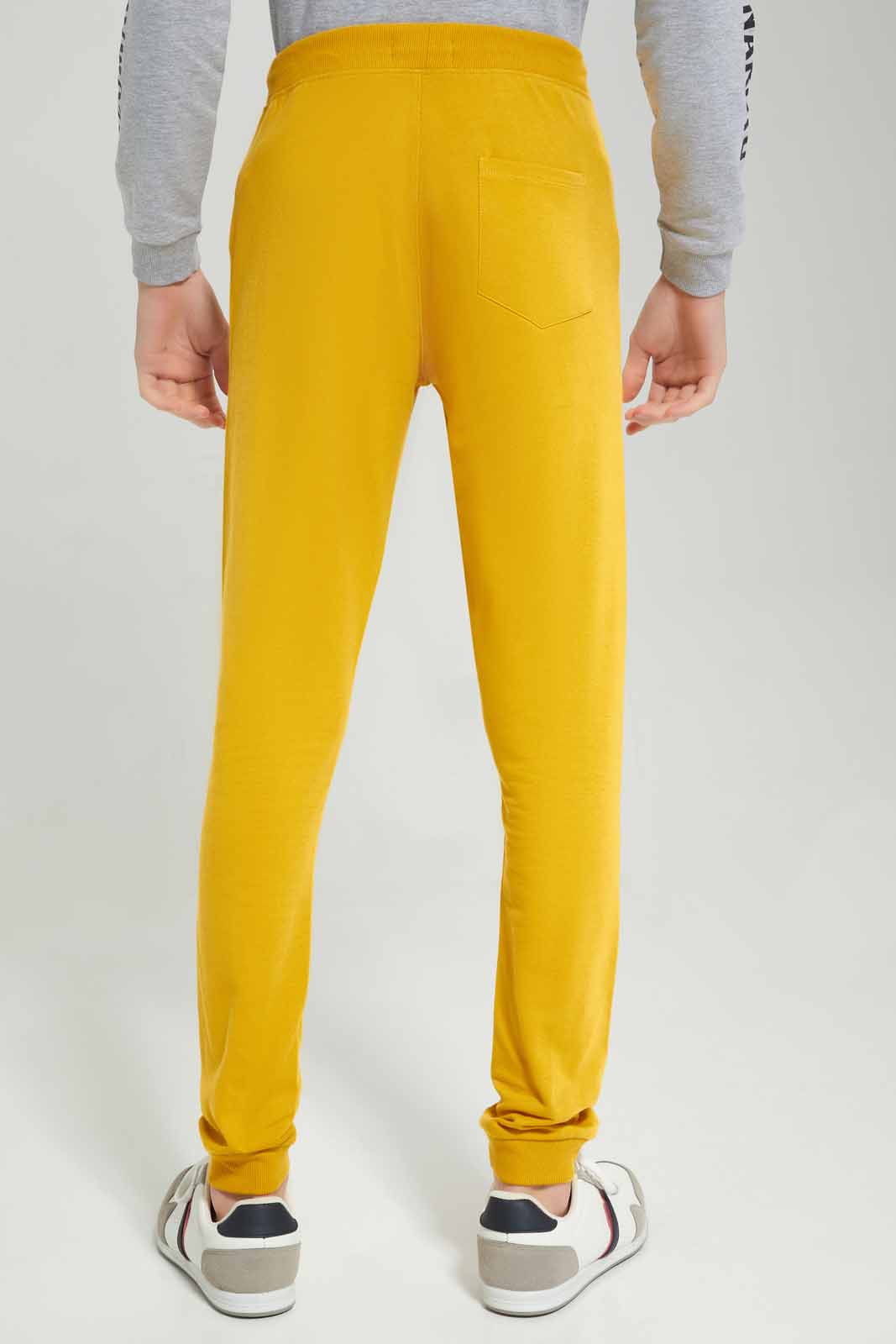 Senior Boys Mustard Active Pant