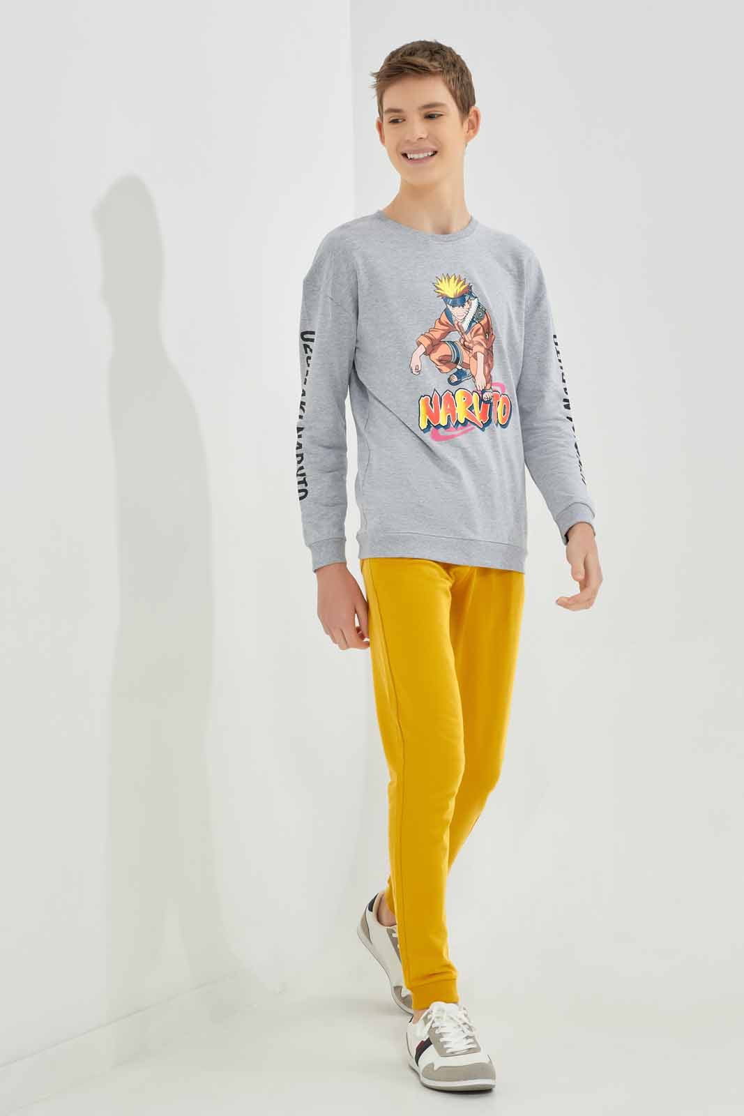 Senior Boys Mustard Active Pant
